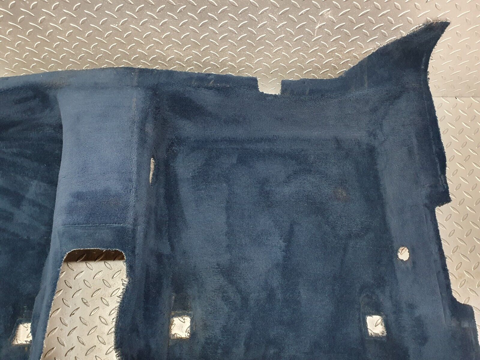 42978 Mercedes-Benz W201 190 Rear Floor Carpet Blue 2016806441