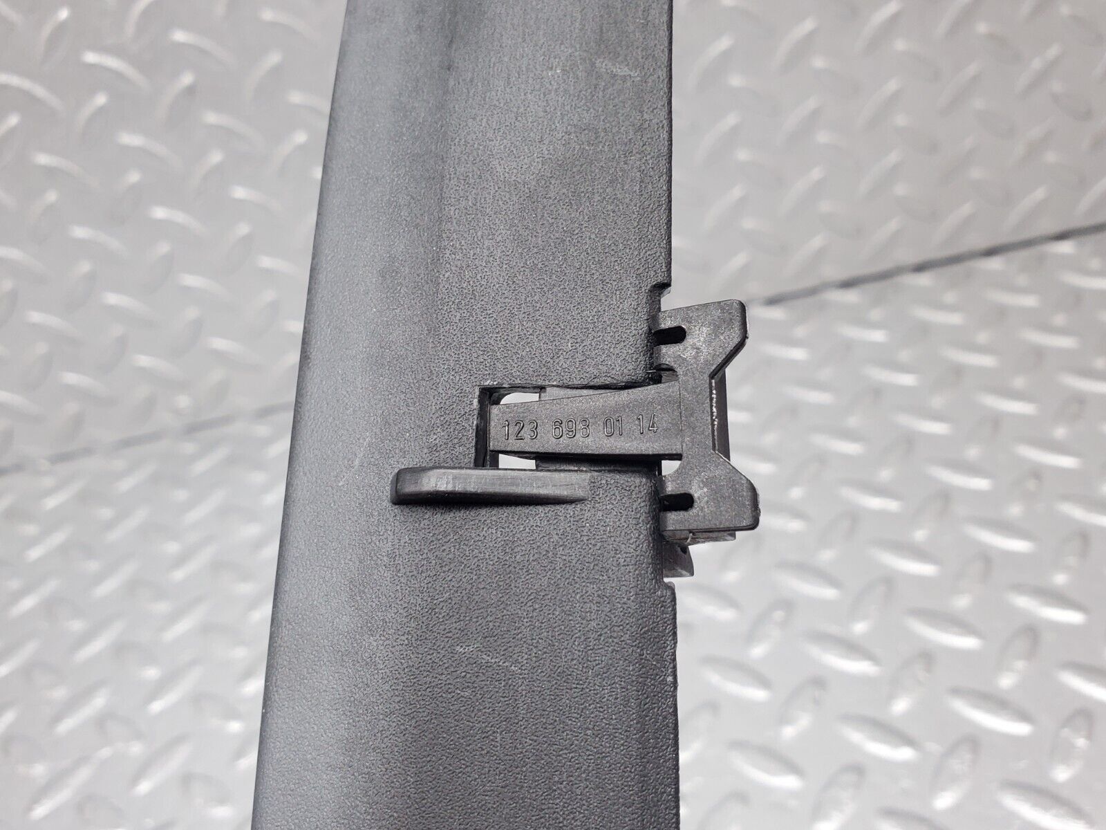 44320 Mercedes-Benz W123 280E Rear Right C Pillar Plastic Trim 1236980114