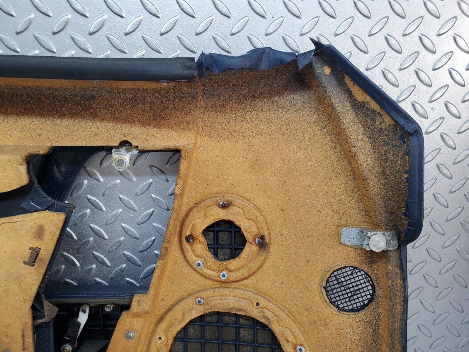 45153 Mercedes-Benz R129 300SL Coupe Right Door Card Blue