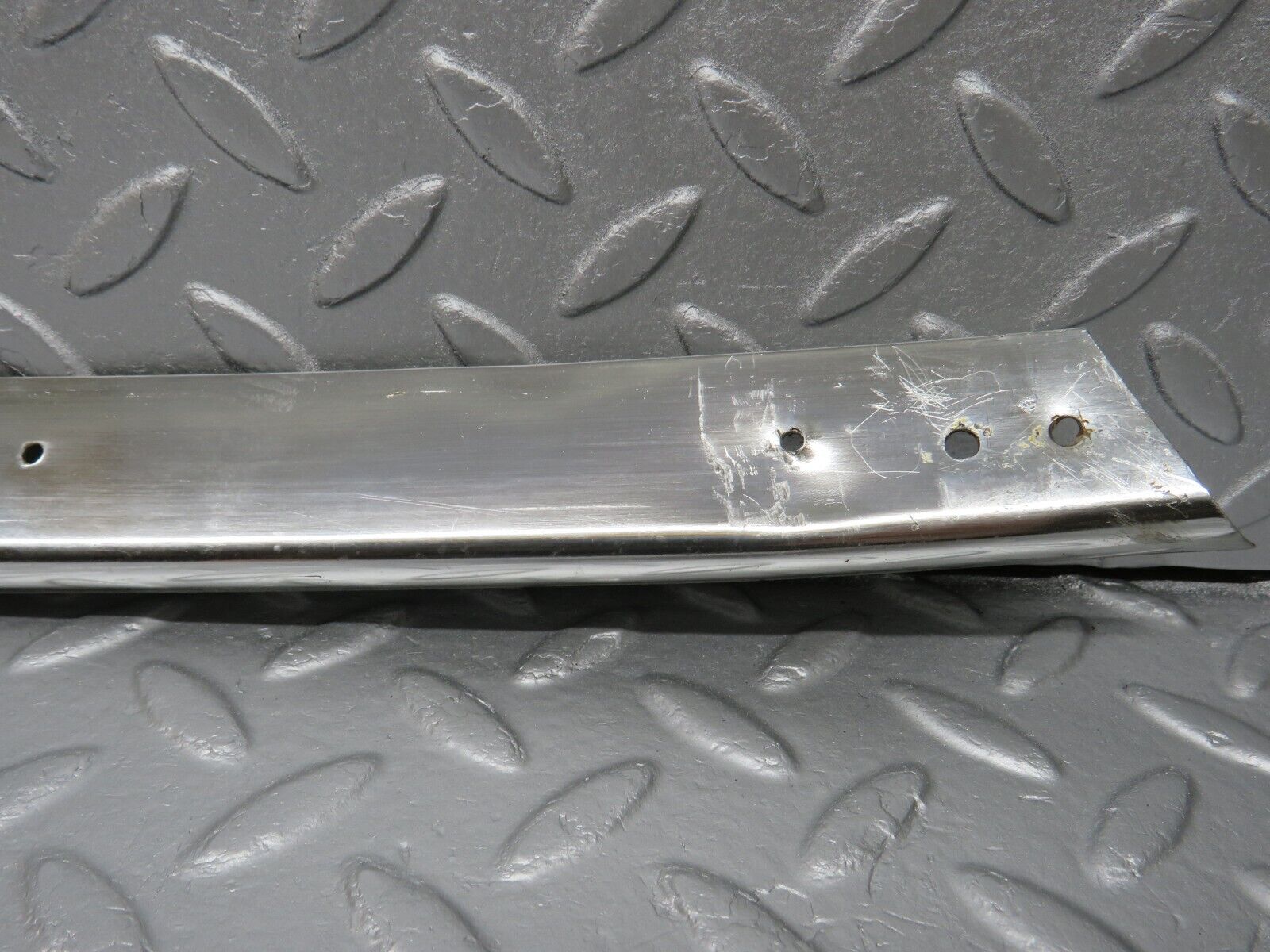 40145 Mercedes-Benz R107 350SL A Pillar Chrome Trim Left