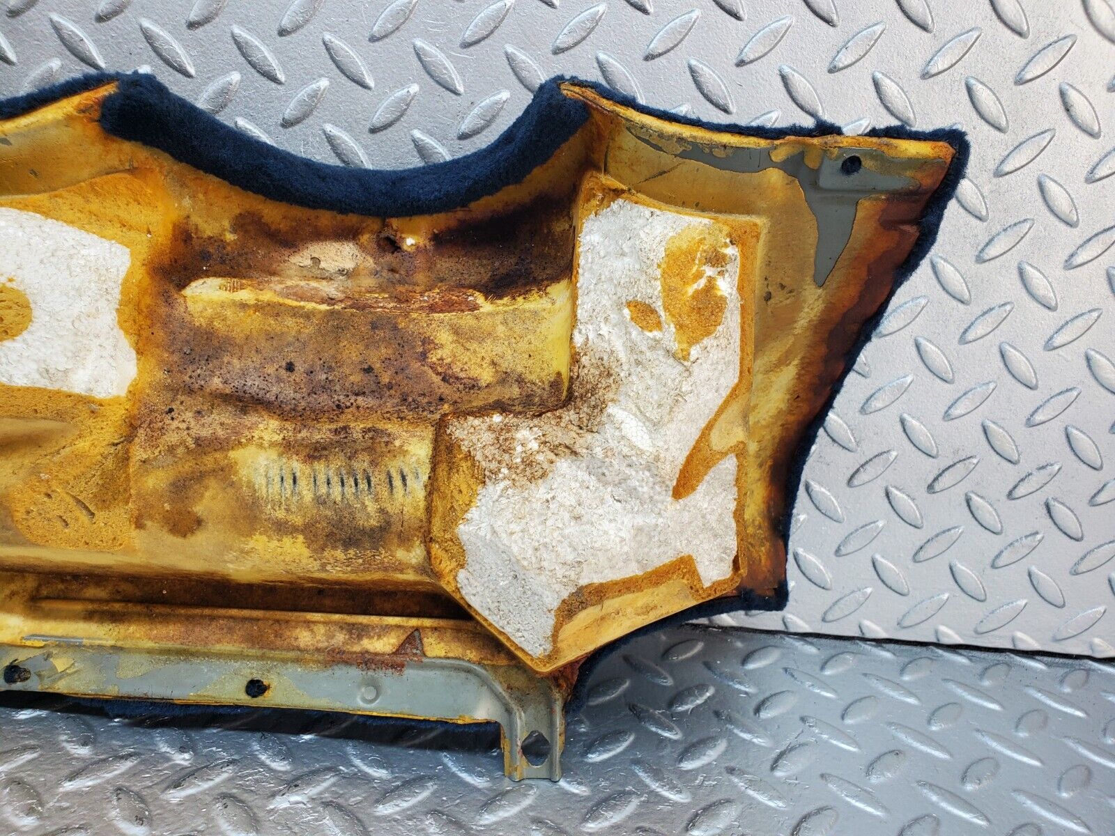 45116 Mercedes-Benz R129 300SL Coupe Under Dash Panel Right Side Blue