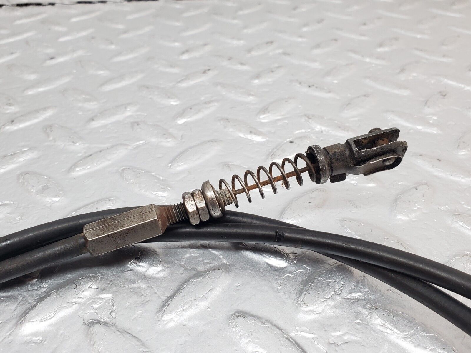 44421 Mercedes-Benz W123 280E Bonnet Release Cable 1239970681