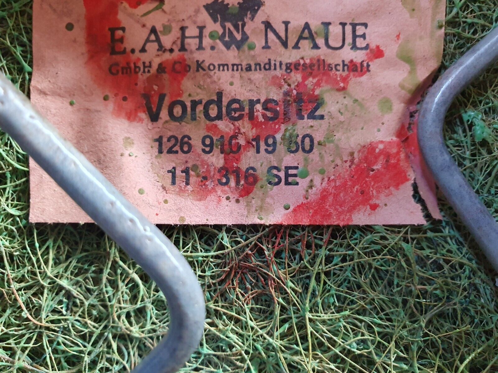 43812 Mercedes-Benz C126 380SEC Coupe Front Left Electric Passenger Seat Leather 1269101950