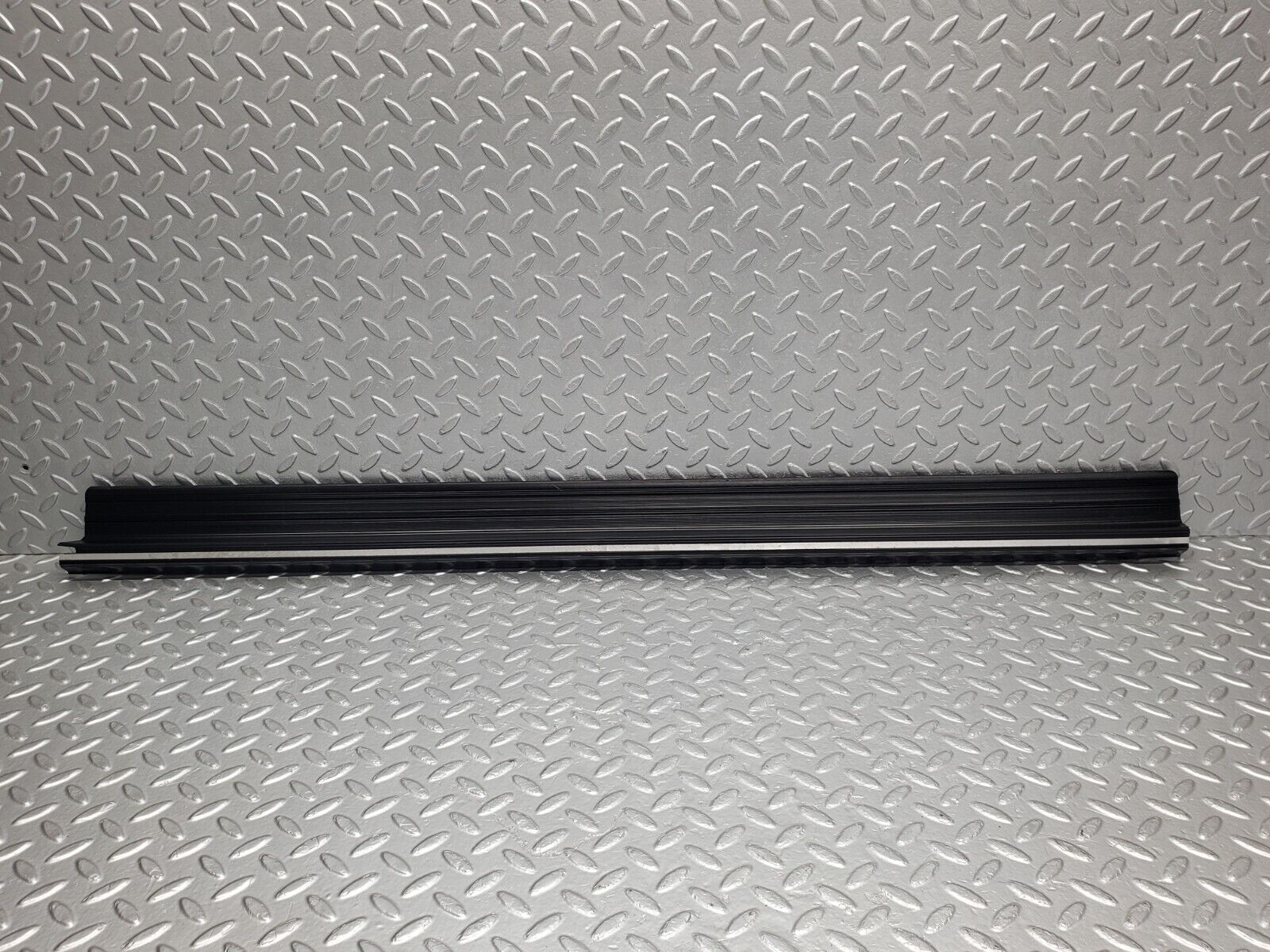 46330 Mercedes-Benz C123 280CE Coupe Door Sill Trim Black Left Side