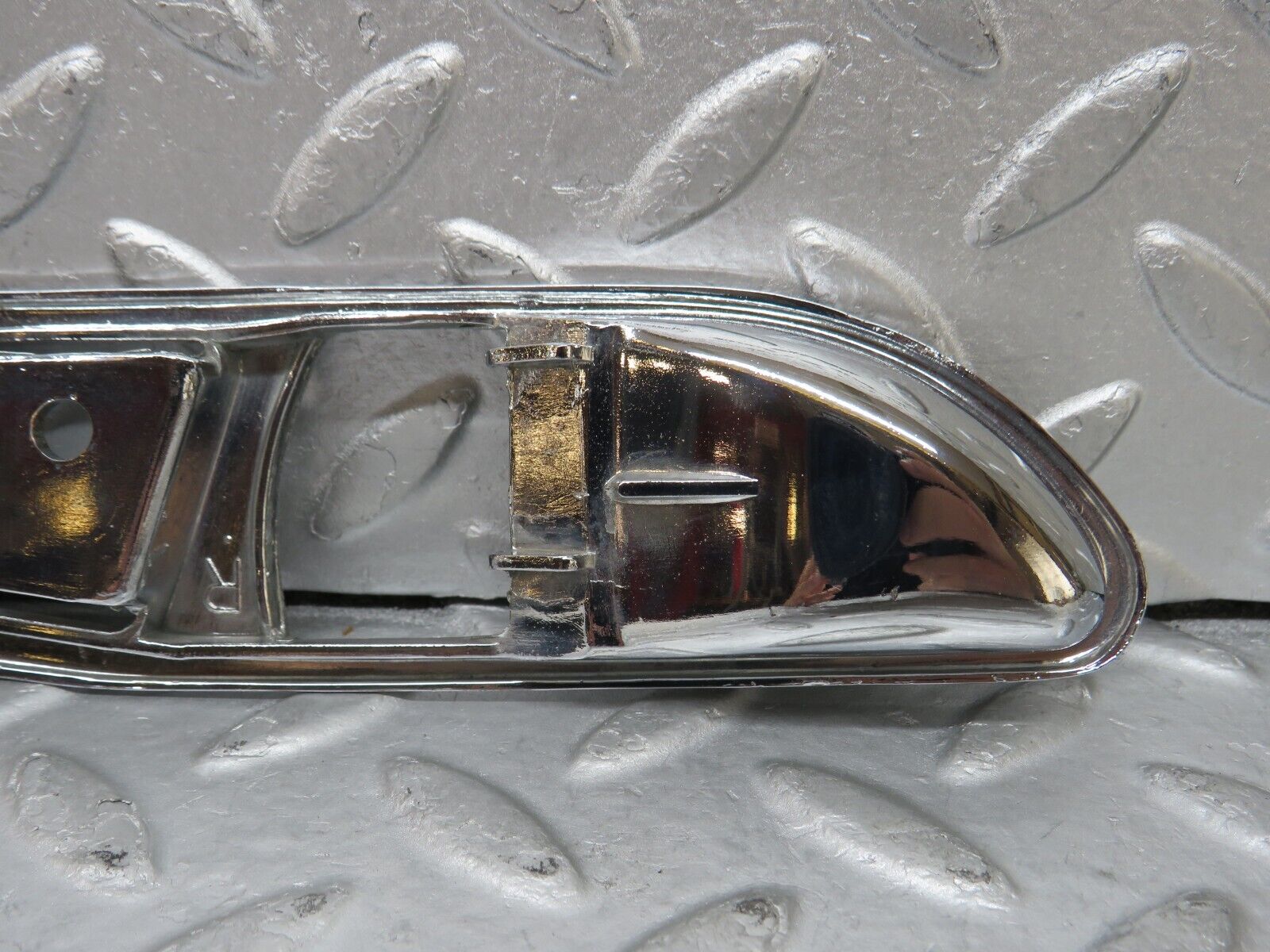 35409 Mercedes-Benz R107 280SL Interior Door Handle Chrome Surround Right