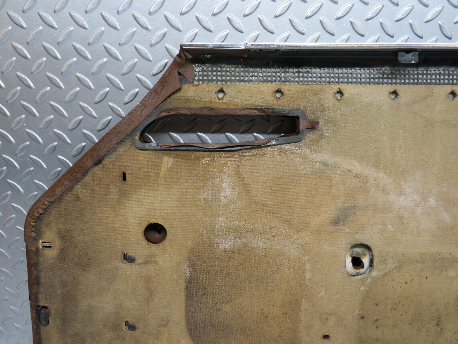 39852 Mercedes-Benz R107 350SL Door Card Brown Left Side