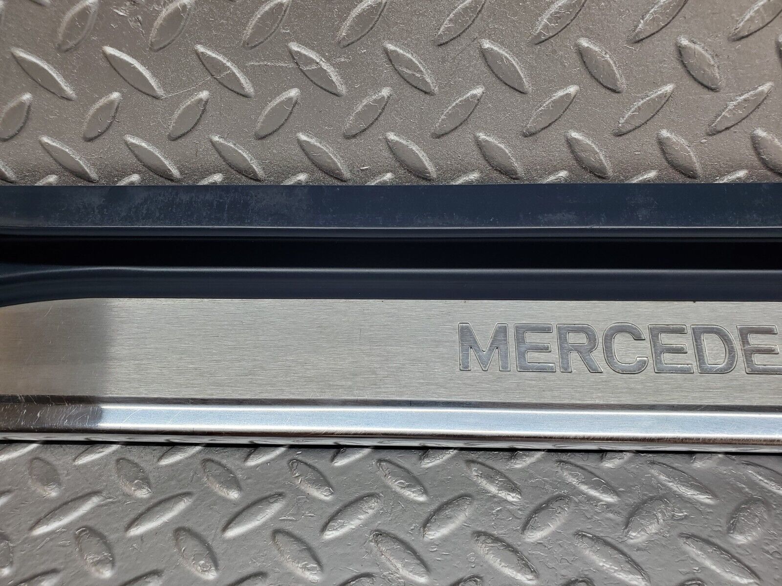 45318 Mercedes-Benz R129 300SL Coupe Right Door Sill Blue 1296800435