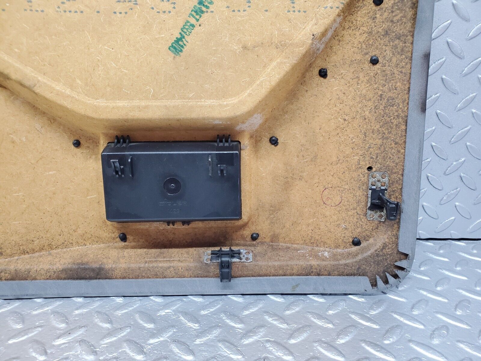 44688 Mercedes-Benz W124 220E Rear Right Door Card Grey 1247371070