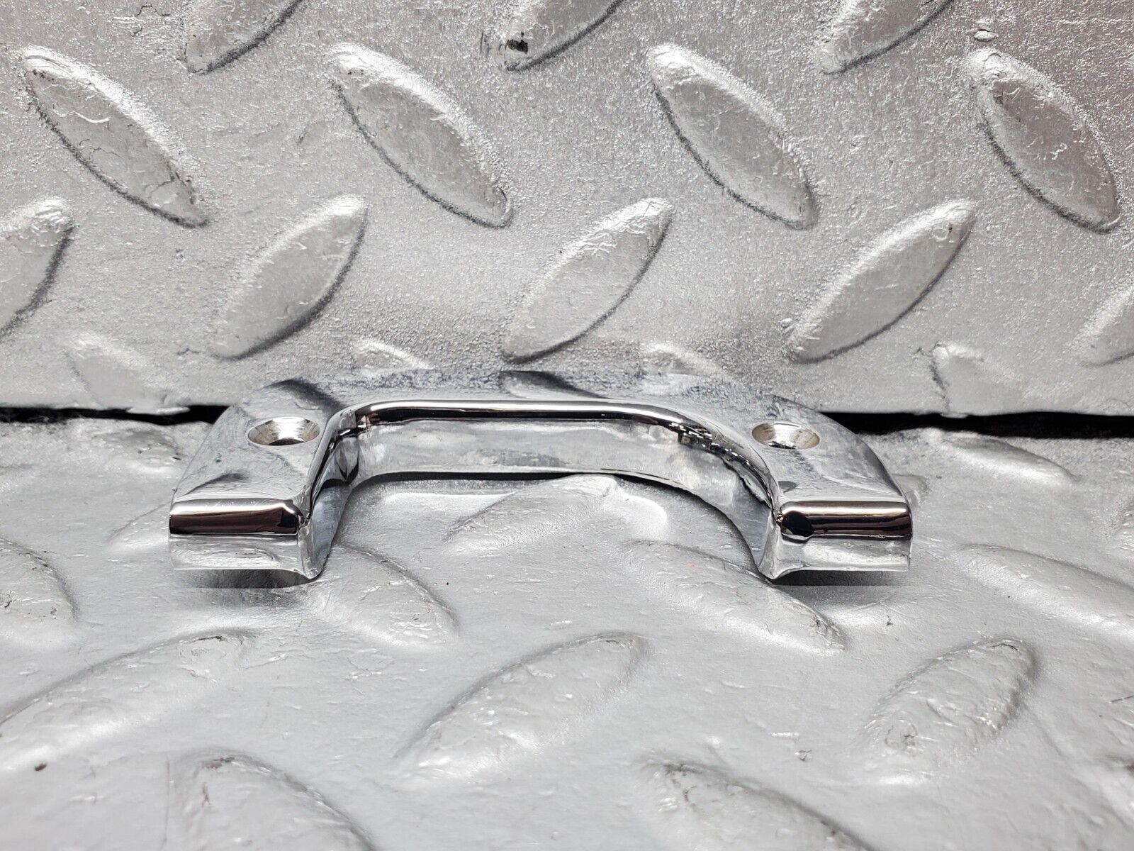 45556 Mercedes-Benz W126 420SE Interior Chrome Door Latch Trim Right 1237230224