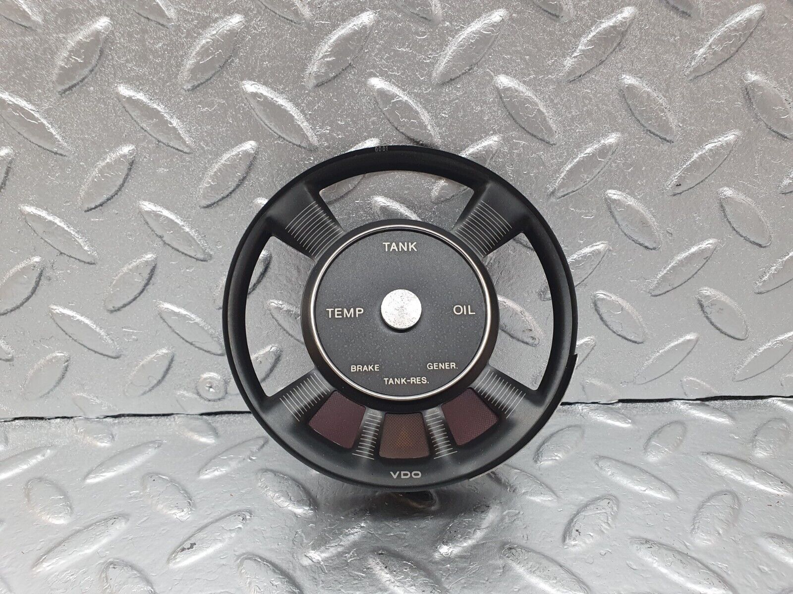 43349 Mercedes-Benz W108 280SE Temperature Fuel Oil Gauge Instrument Surround