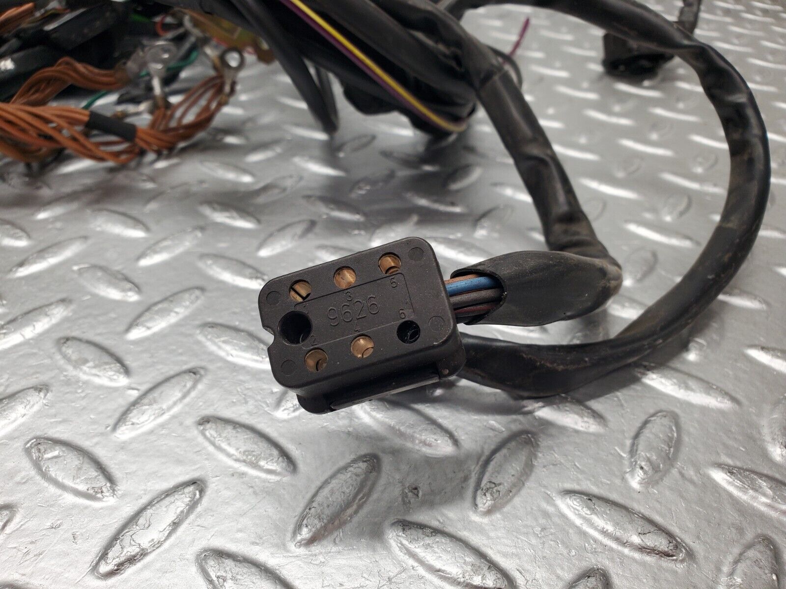 46733 Mercedes-Benz C123 280CE Coupe Engine Chassis Body Wiring Harness 0095457328