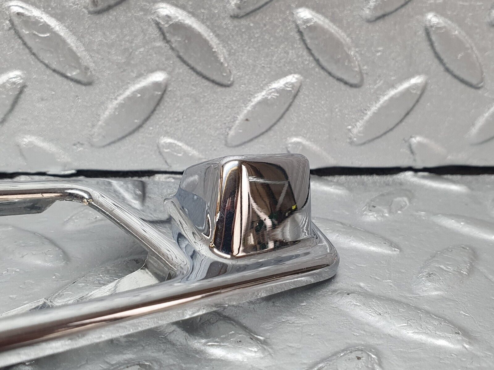 43968 Mercedes-Benz C123 230CE Coupe Chrome Frame For Door Opener Left 1167660111