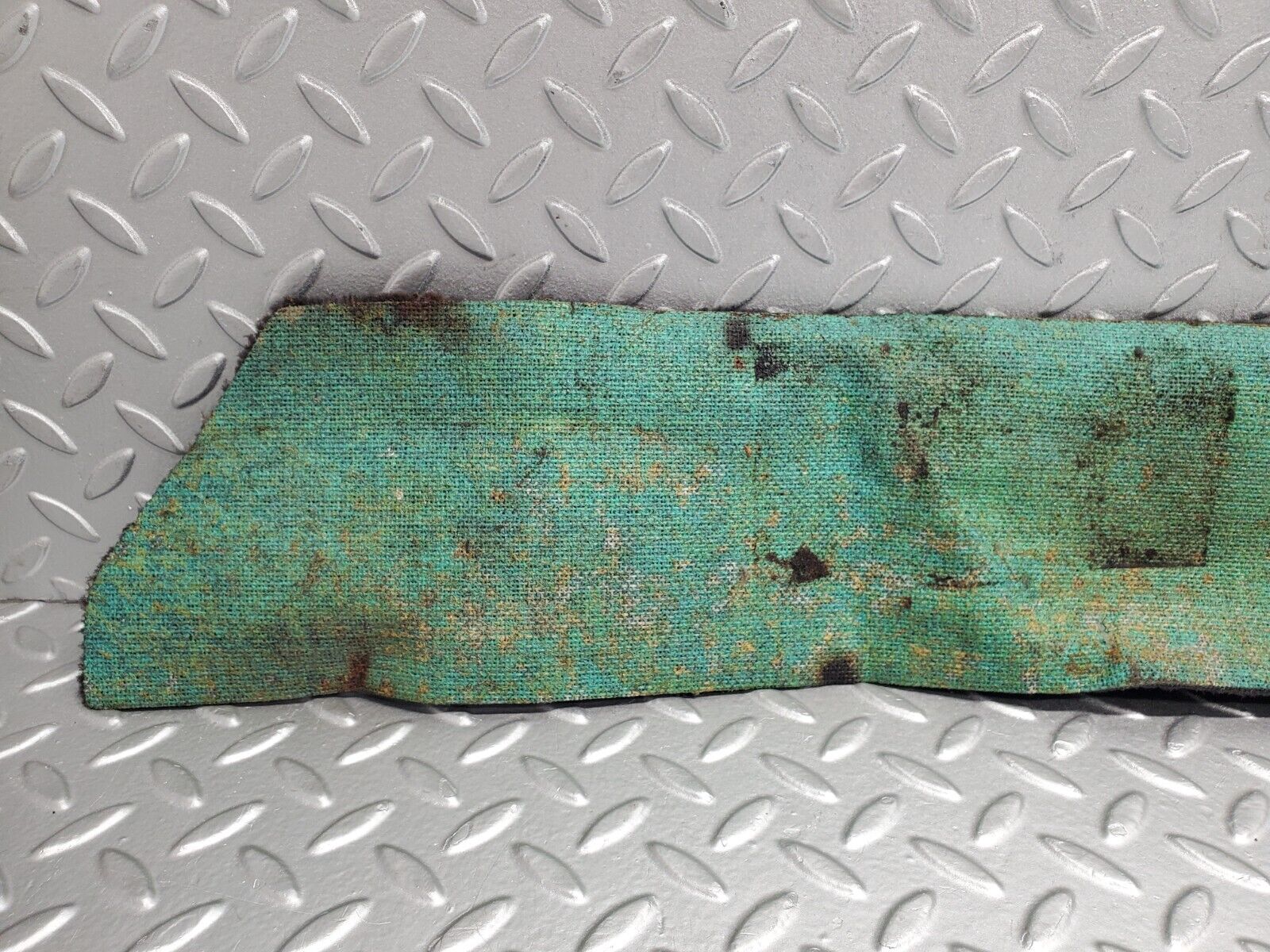 46417 Mercedes-Benz C123 280CE Coupe Door Sill Floor Carpet Right Side Black