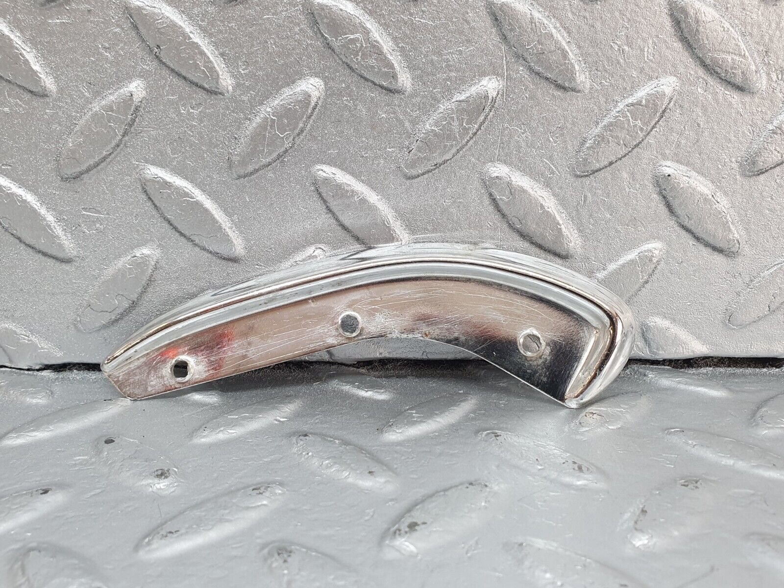 43151 Mercedes-Benz W108 280SE Interior Door Handle Chrome Trim Pair Left