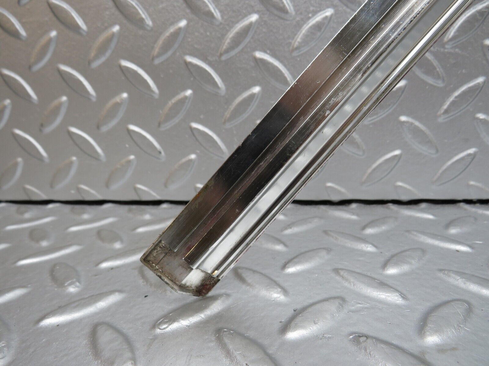 34264 Mercedes-Benz R107 Soft Top Cover Chrome Trim