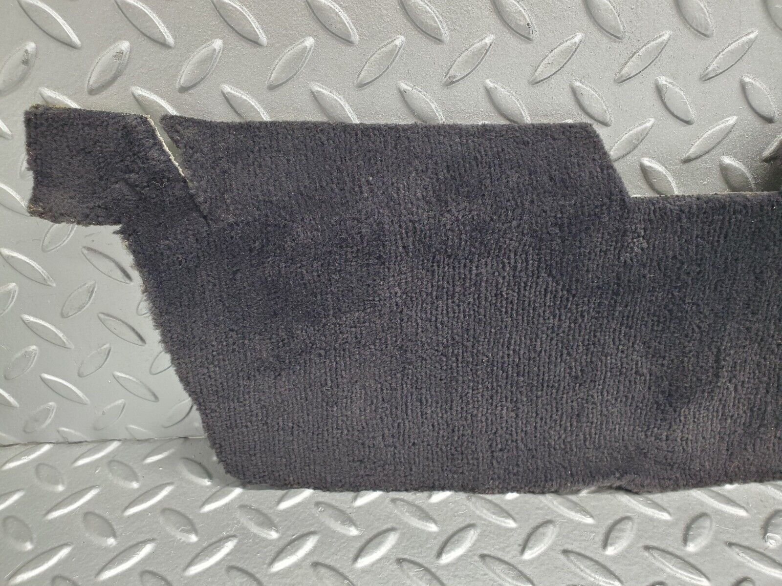 46419 Mercedes-Benz C123 280CE Coupe Rear Floor Cross Member Mat Carpet Black