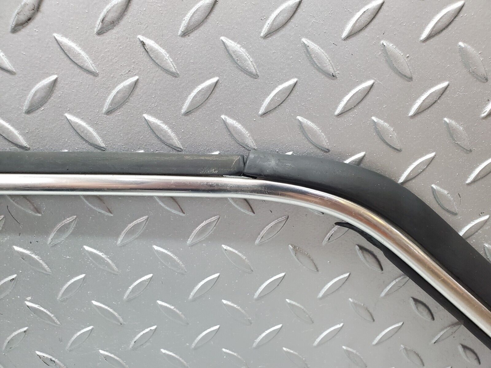 44546 Mercedes-Benz W123 280E Roof Chrome Moulding Trim Right Side 1236981430