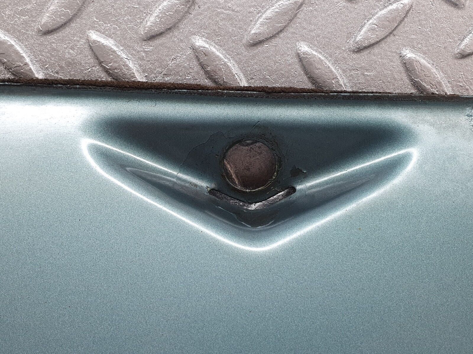 43900 Mercedes-Benz C123 230CE Coupe Wiper Motor Assembly Cover Access Panel