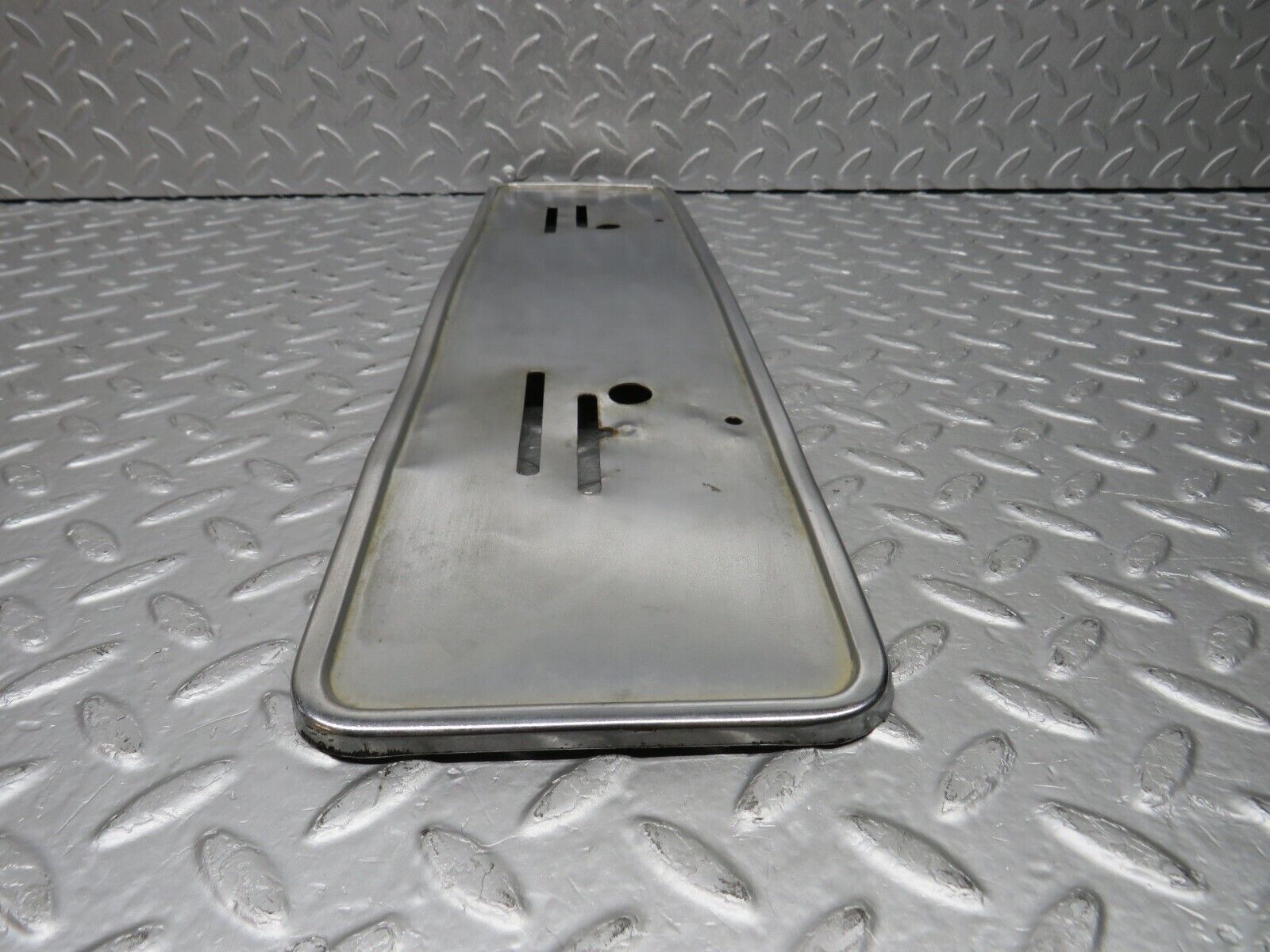39868 Mercedes-Benz R107 350SL number Plate Holder Chrome