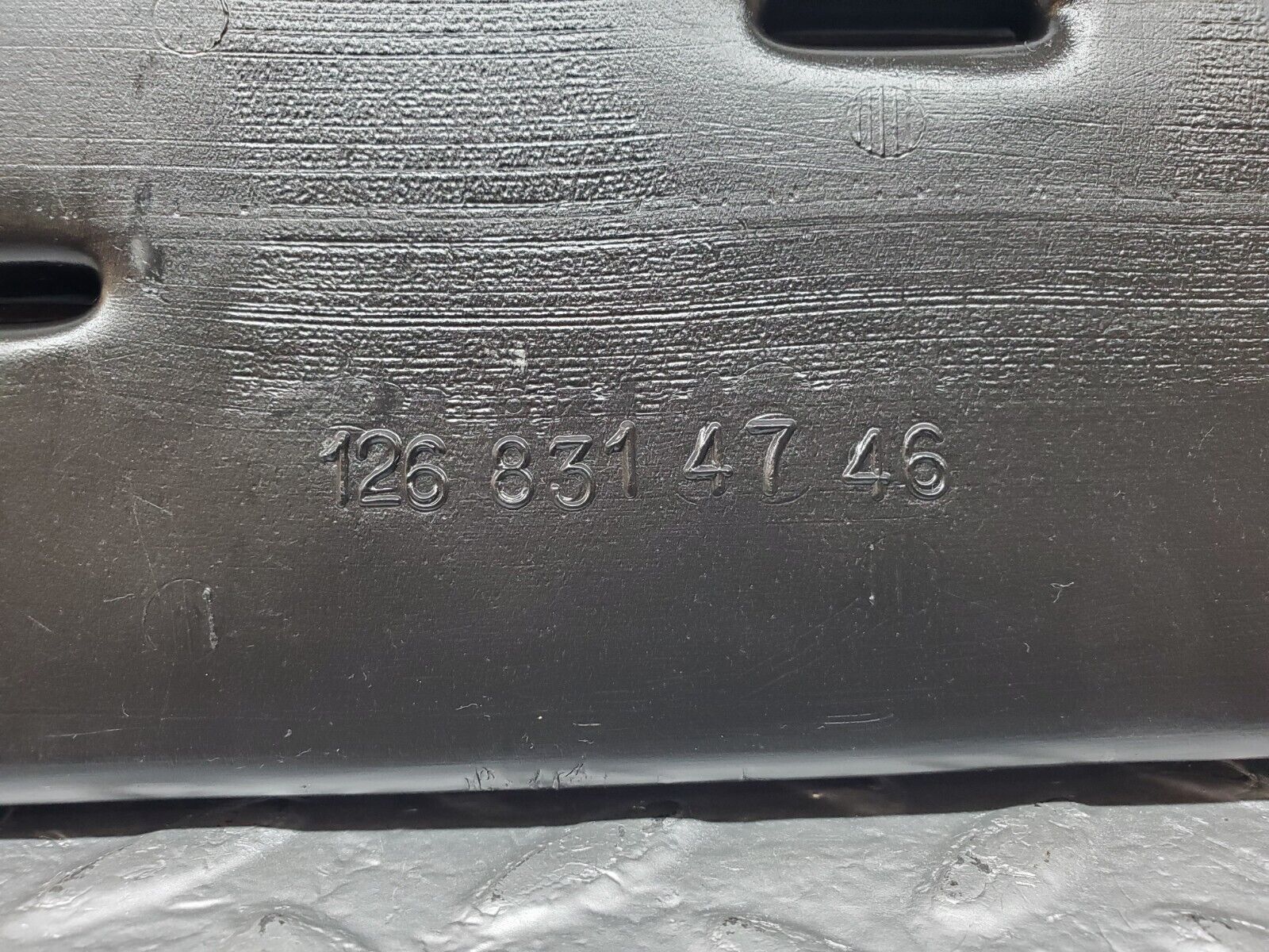 45626 Mercedes-Benz W126 420SE Air Duct Heater Ventilation Left 1268314746