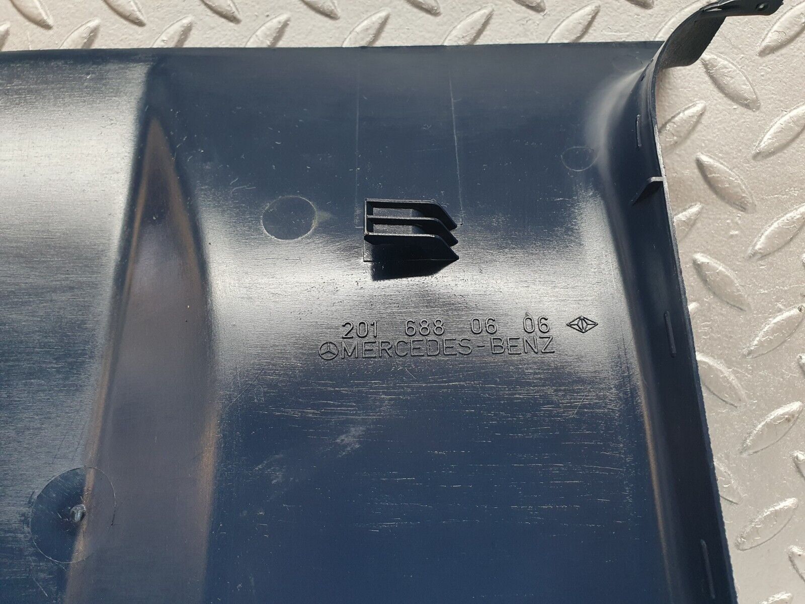 42651 Mercedes-Benz W201 190 2.0L Kick Panel Right Blue 2016880606