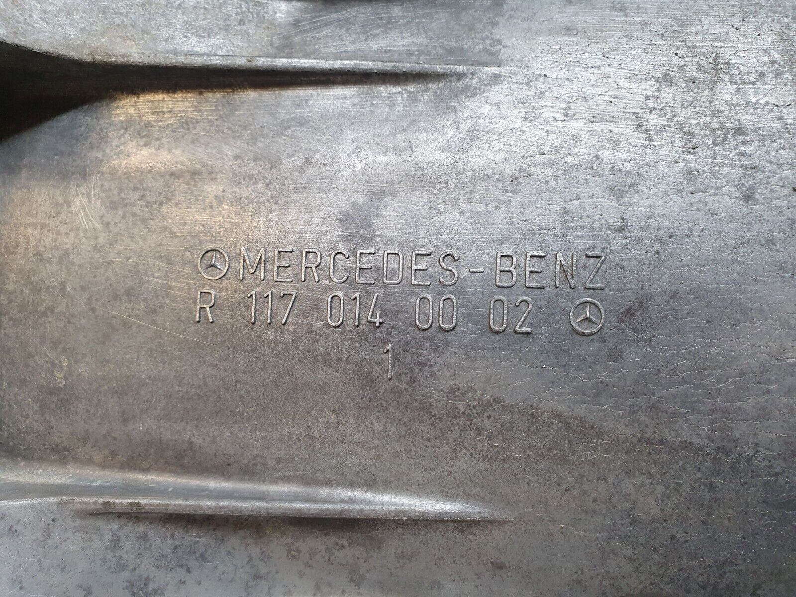 43790 Mercedes-Benz C126 380SEC Coupe Oil Pan Oil Sump 1170140002