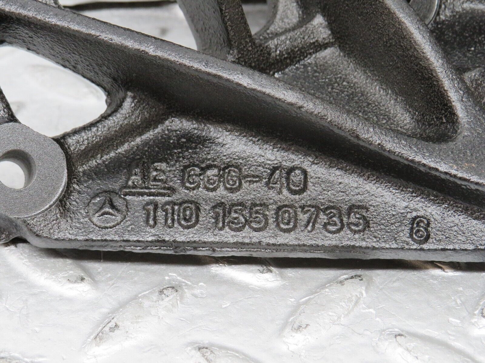 35471 Mercedes-Benz R107 280SL Alternator Generator Bracket 1101550735