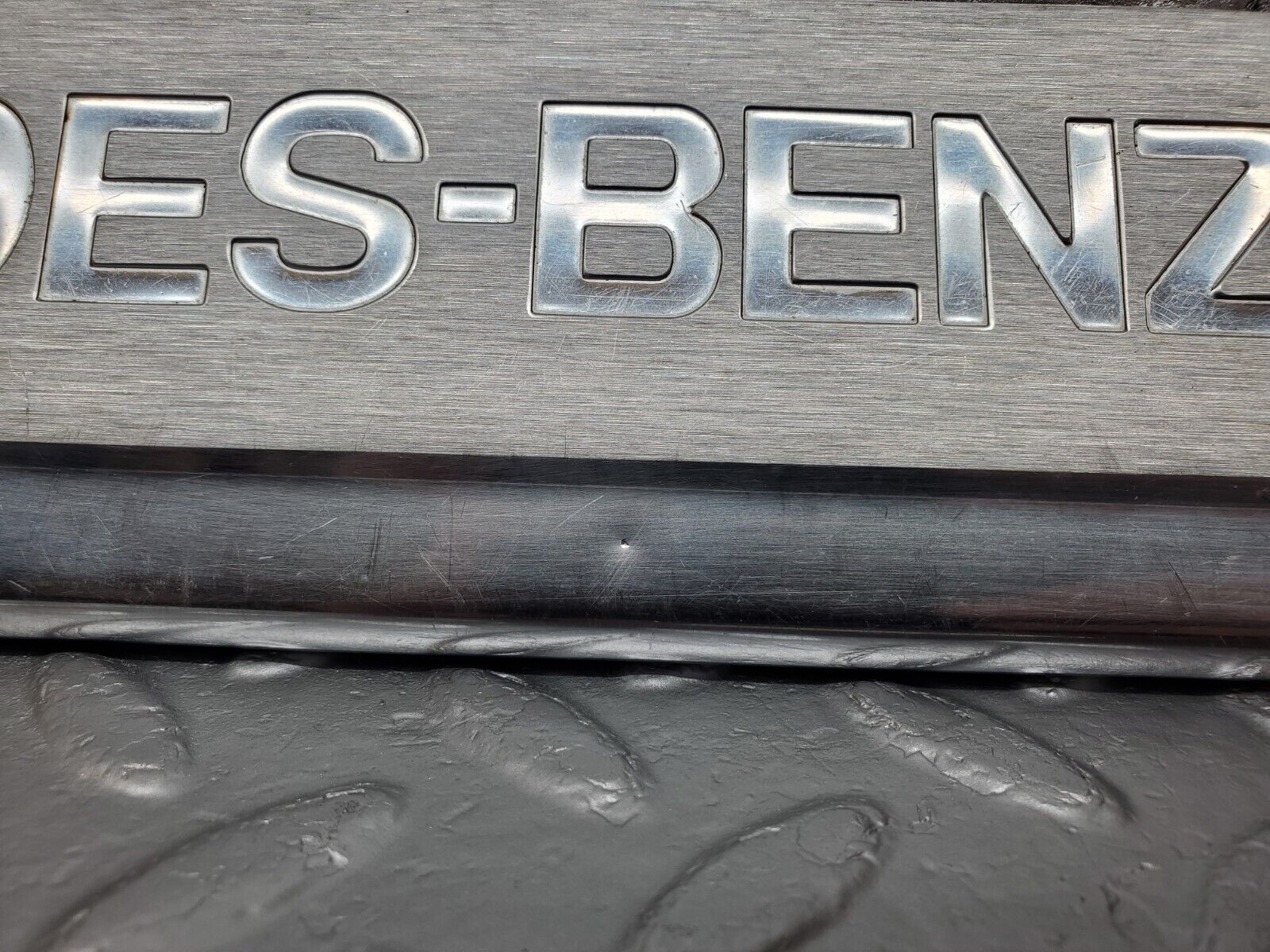 45319 Mercedes-Benz R129 300SL Coupe Left Door Sill Chrome Trim