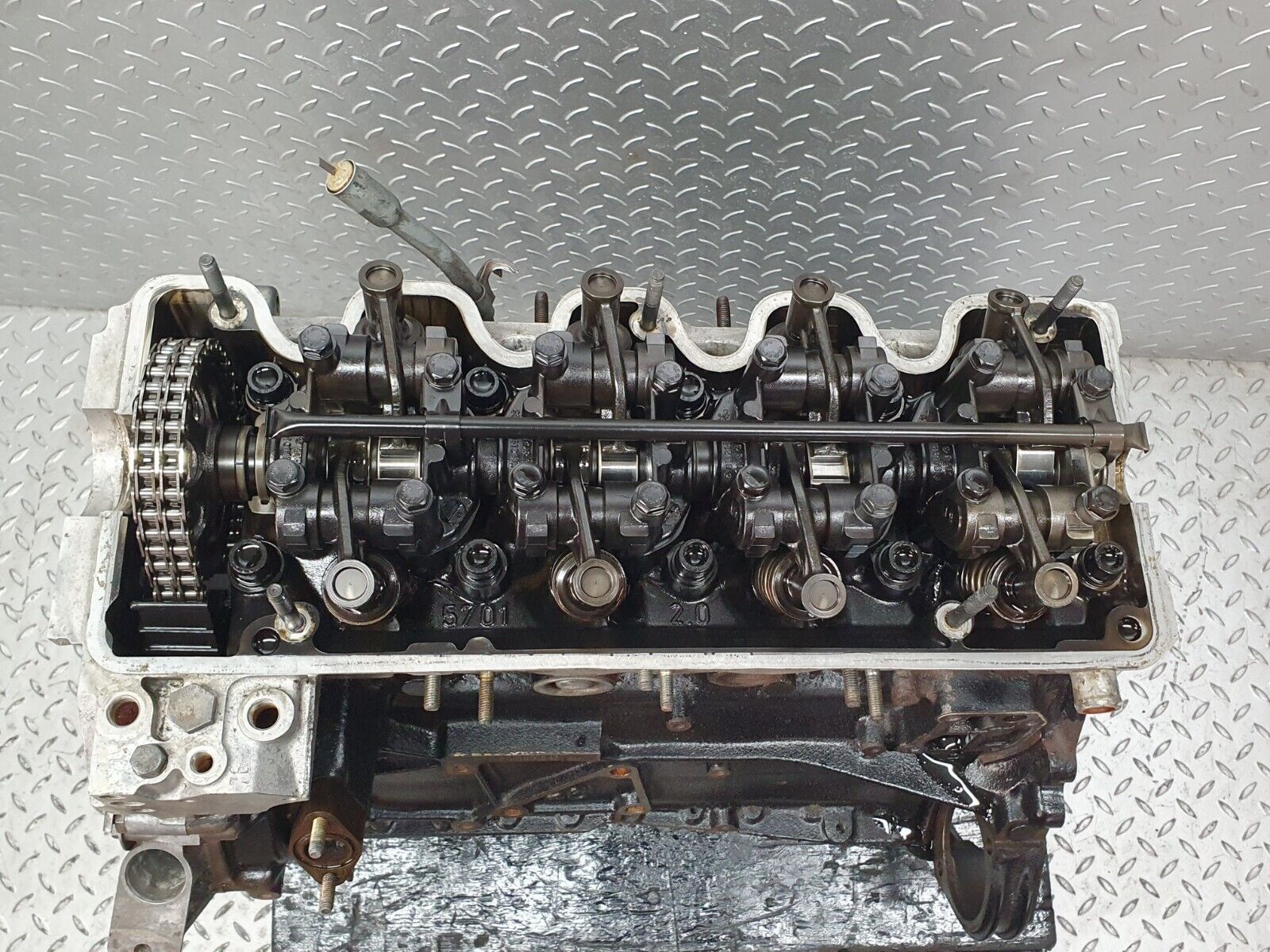 41734 Mercedes-Benz W124 200E Complete Engine 102.922 80.000 Miles 1020112601