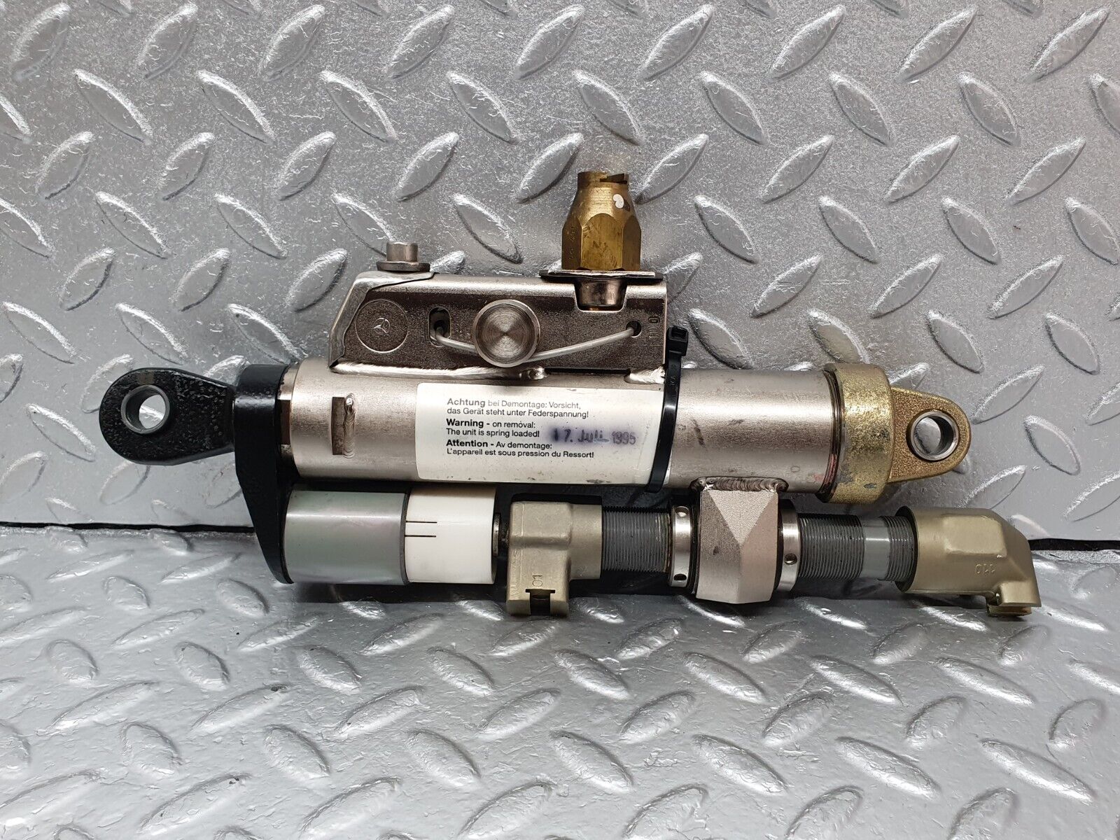 42150 Mercedes-Benz R129 320SL Coupe Roll Bar Hydraulic Cylinder Right 1298600435