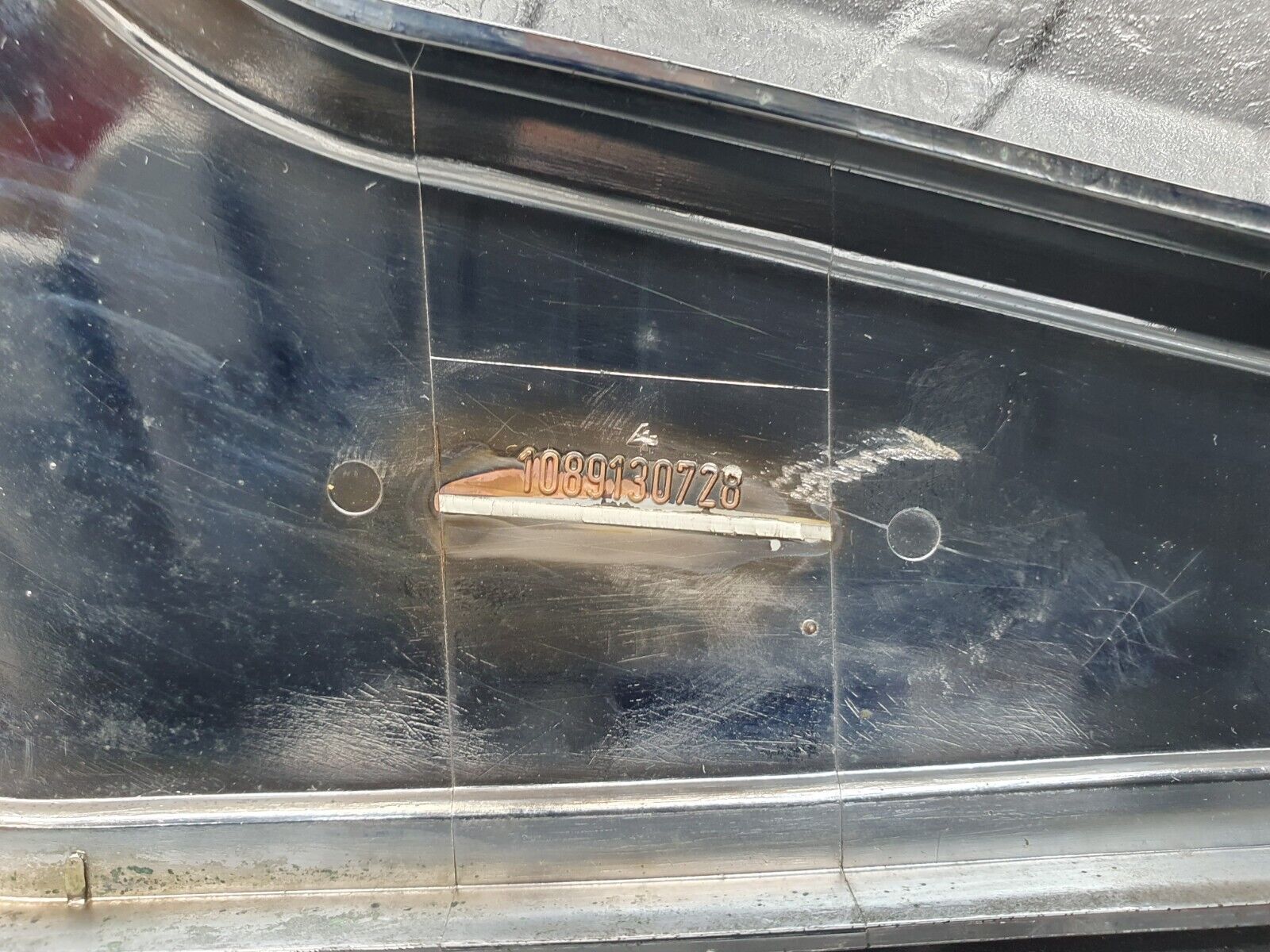 43087 Mercedes-Benz W108 280SE Seat Hinge Chrome Cover Left 1089130728