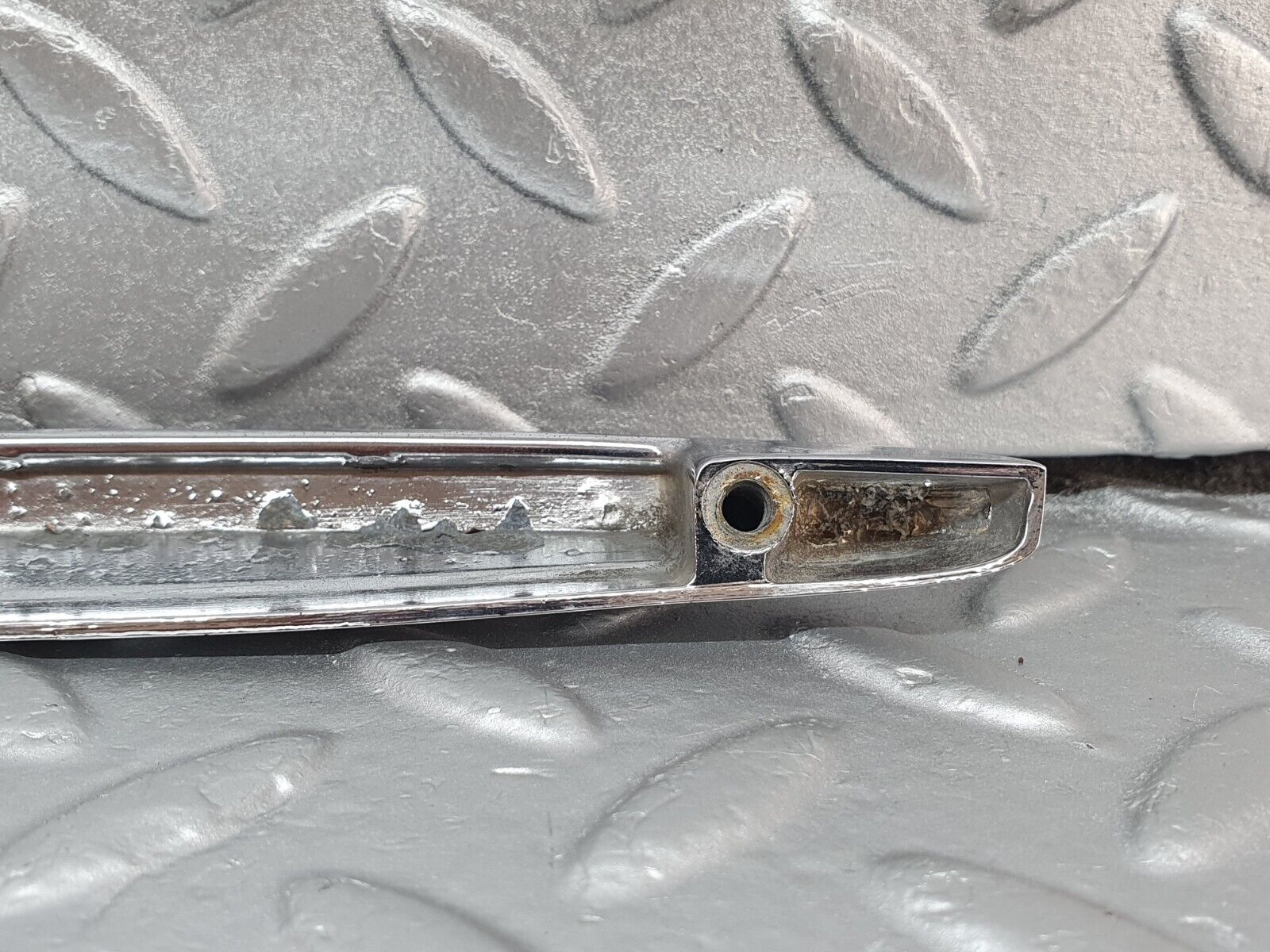 43156 Mercedes-Benz W108 280SE Trunk Lid Chrome Handle