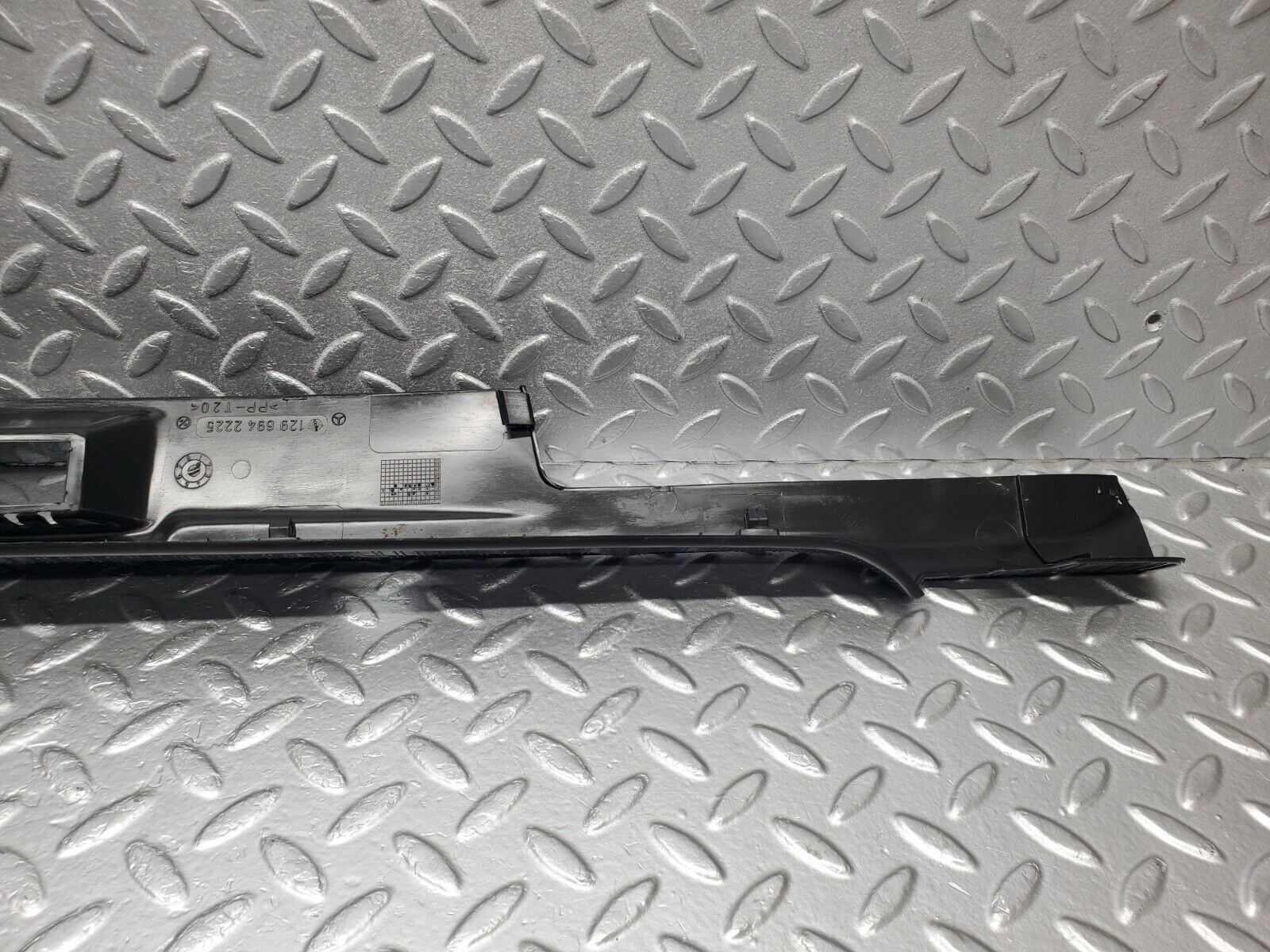 46888 Mercedes-Benz R129 320SL Coupe Trunk Boot Lock Cover Trim 1296981330 1296942225