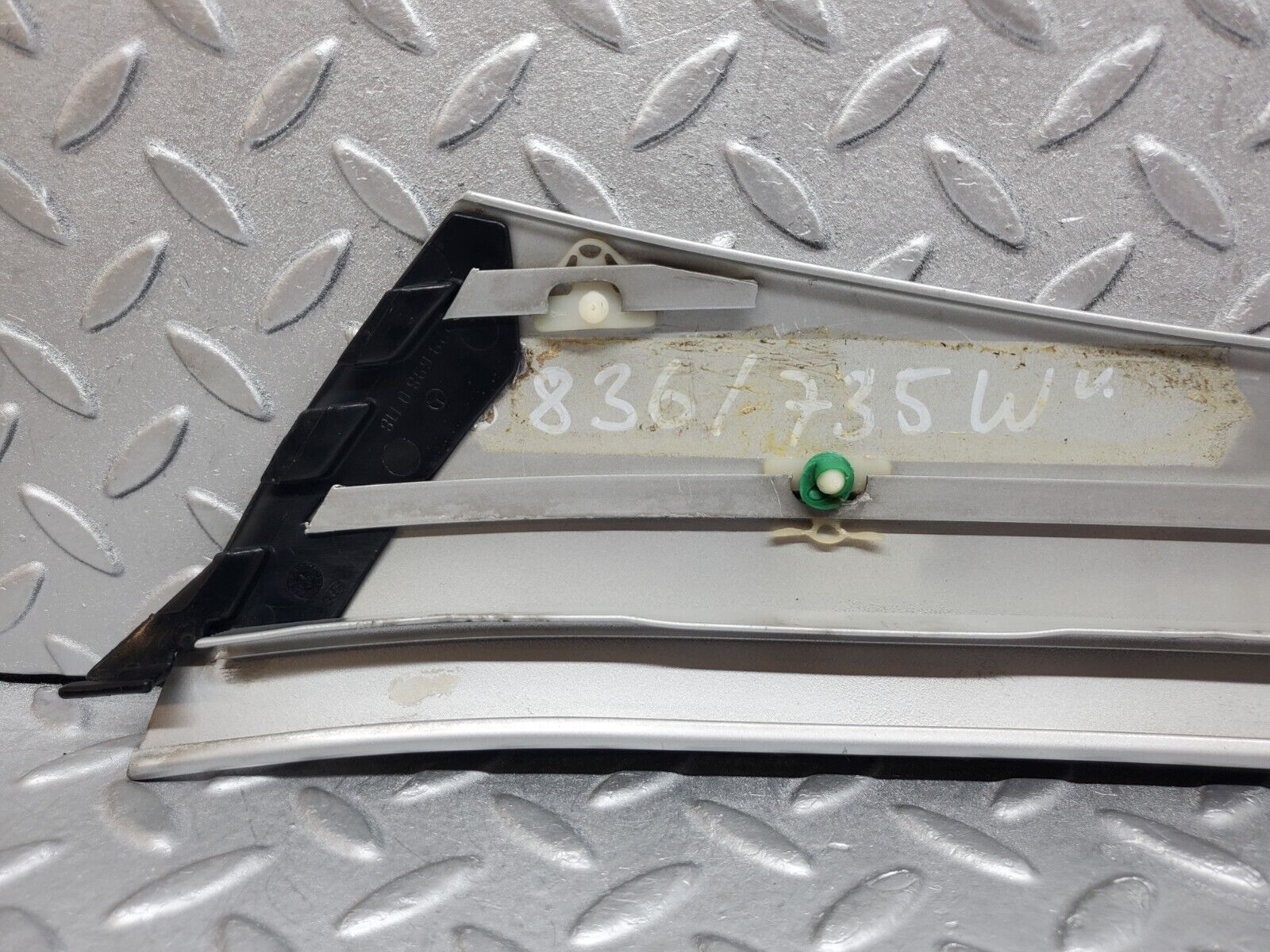 45099 Mercedes-Benz R129 300SL Coupe A Pillar Exterior Trim Cover Left 1296980118