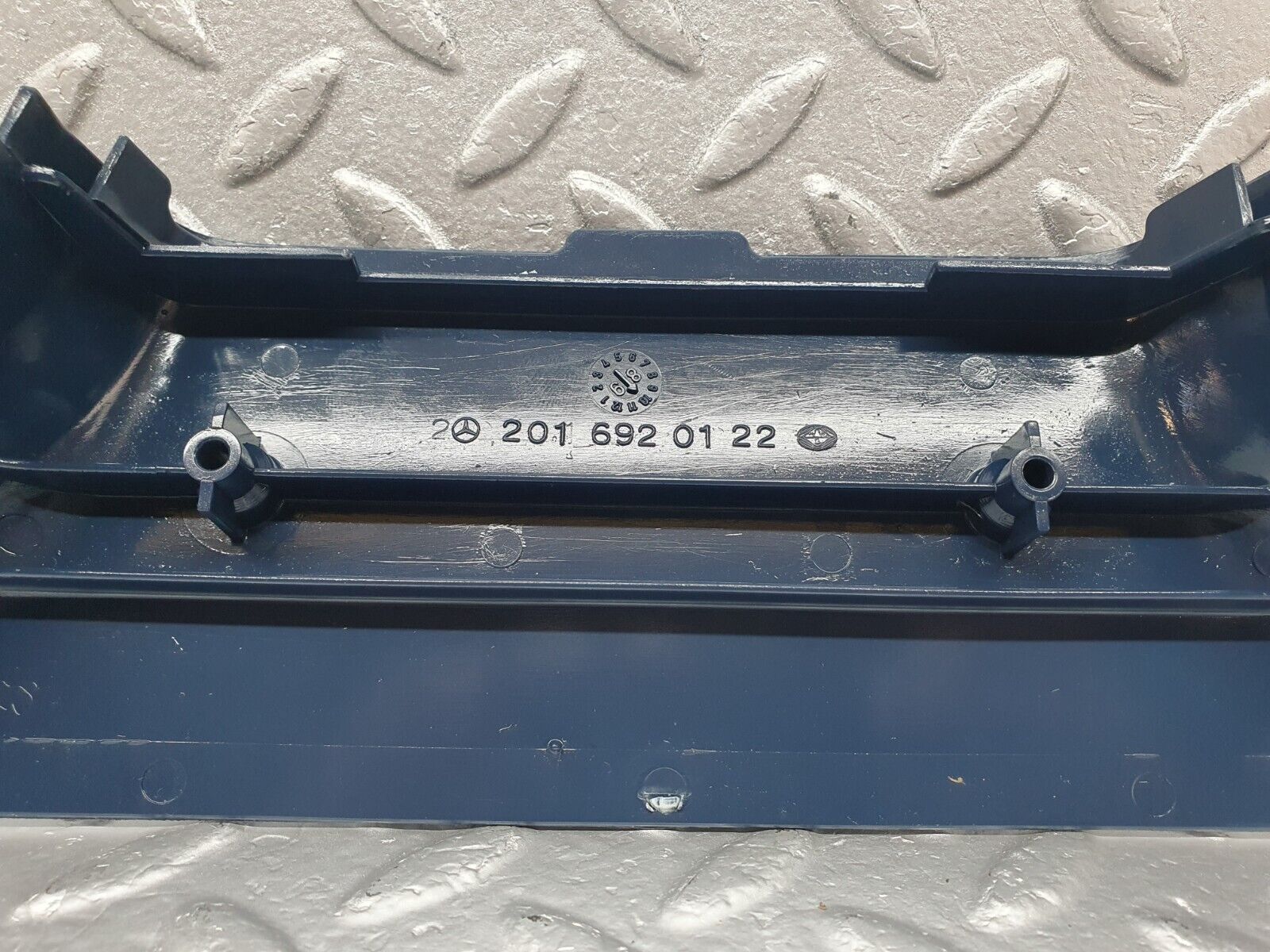 42692 Mercedes-Benz W201 190 2.0L B Pillar Bottom Cover Blue Left 2016920122