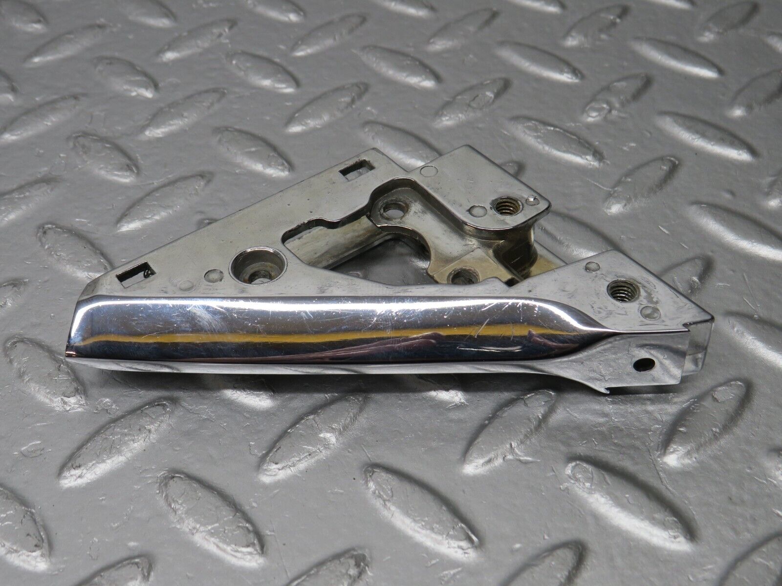 39120 Mercedes-Benz R107 500SL Left Wing Mirror Triangle Chrome Bracket