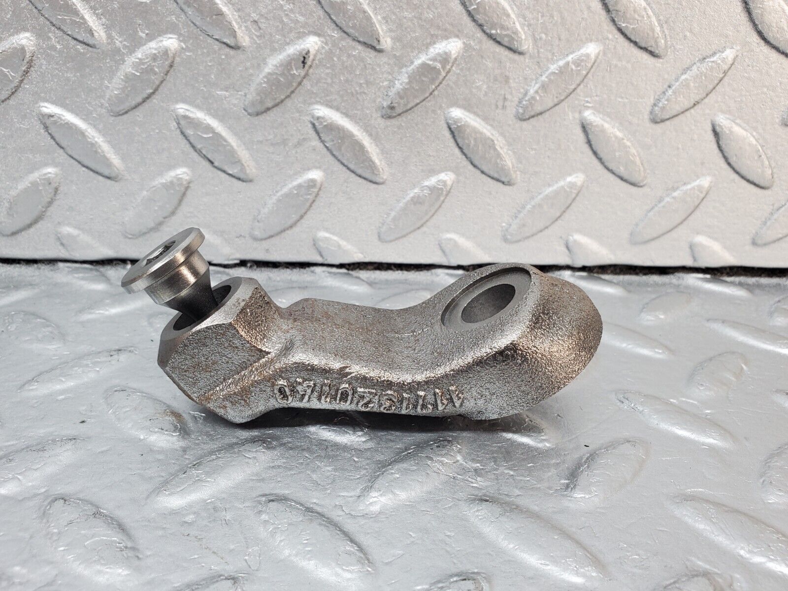 45940 Mercedes-Benz W126 420SE Belt Tensioner Pulley Bracket 1171320140