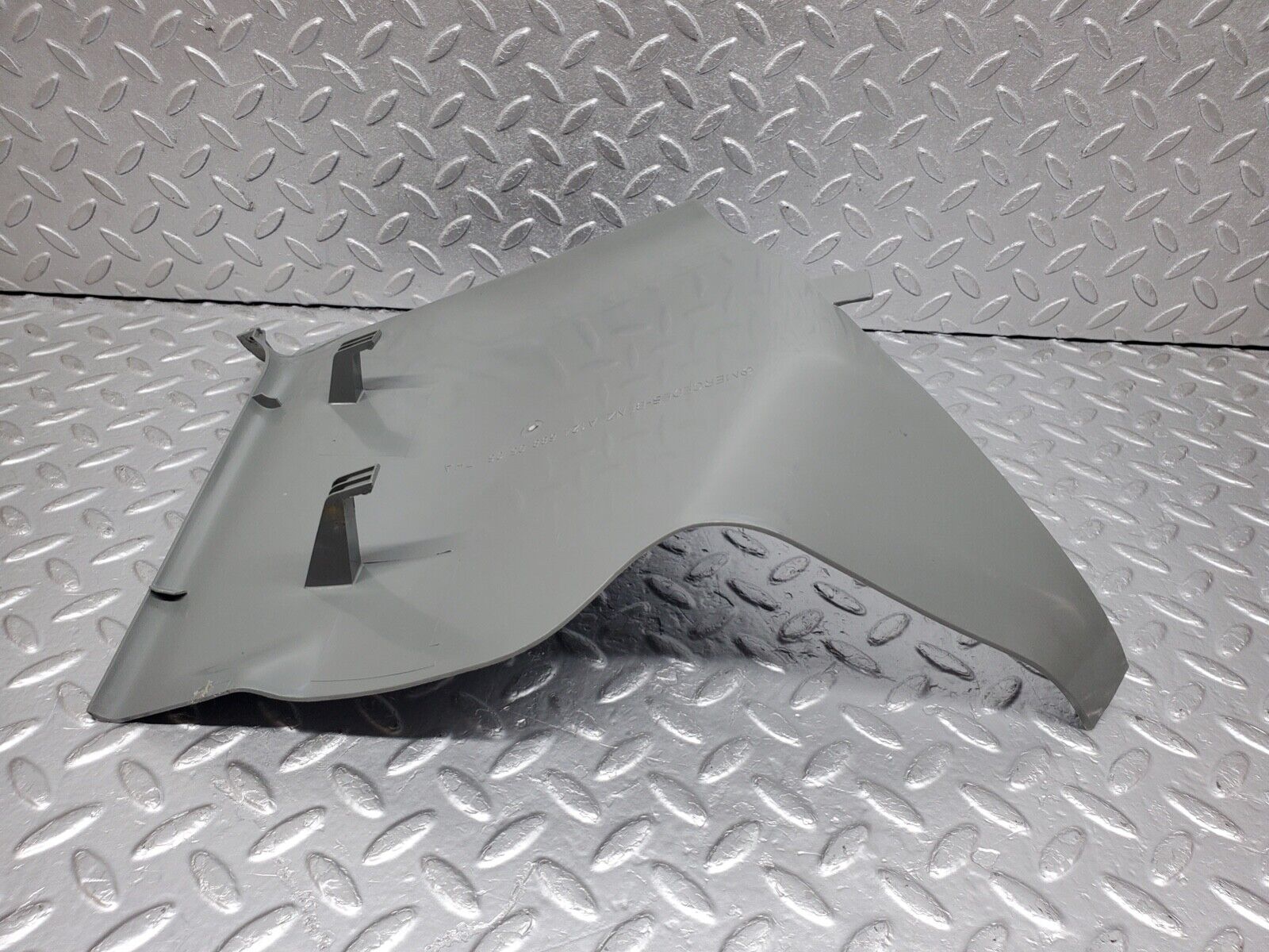 44580 Mercedes-Benz W124 220E Front Left Kick Panel Grey 1246880605