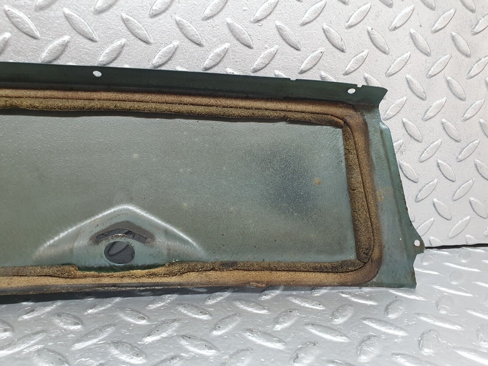 43900 Mercedes-Benz C123 230CE Coupe Wiper Motor Assembly Cover Access Panel