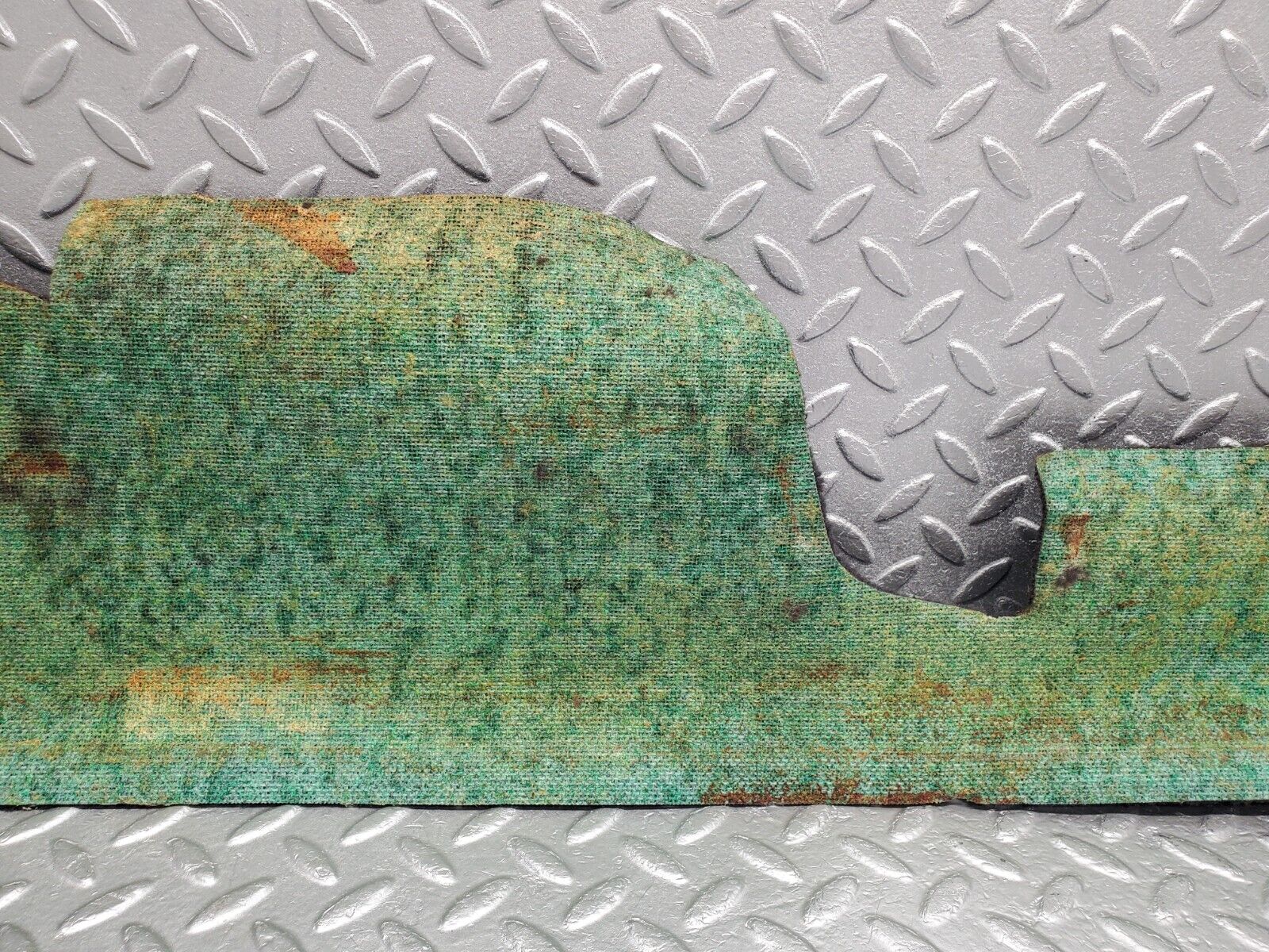 46418 Mercedes-Benz C123 280CE Coupe Door Sill Floor Carpet Left Side Black