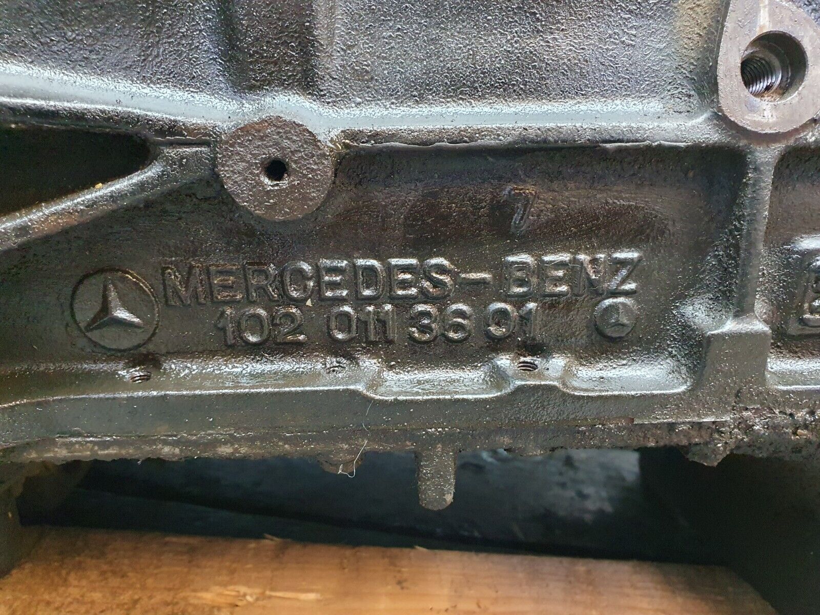 43033 Mercedes-Benz W201 190 Complete Engine 102.924 1020113601