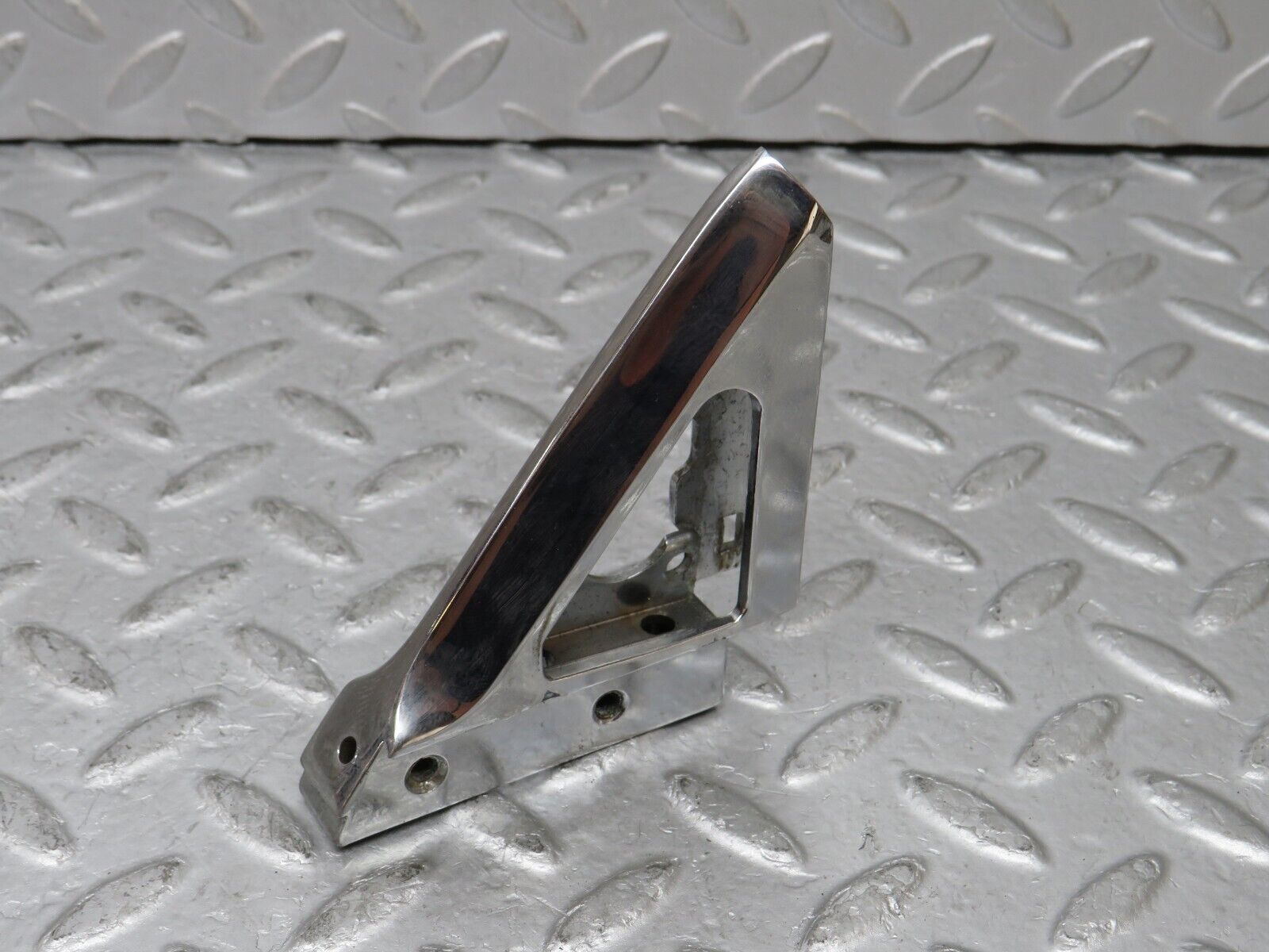 35445 Mercedes-Benz R107 280SL Left Wing Mirror Triangle Chrome Bracket