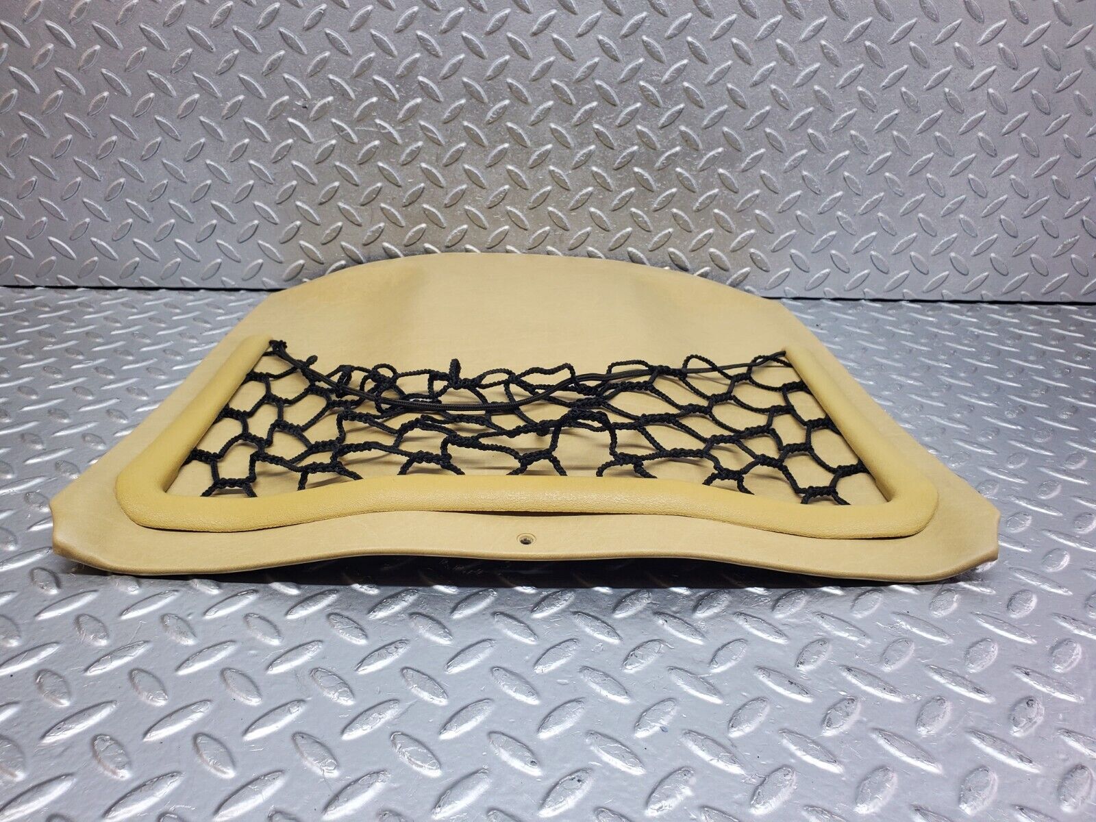 44330 Mercedes-Benz W123 280E Front Seat Rear Panel Beige 1239140423