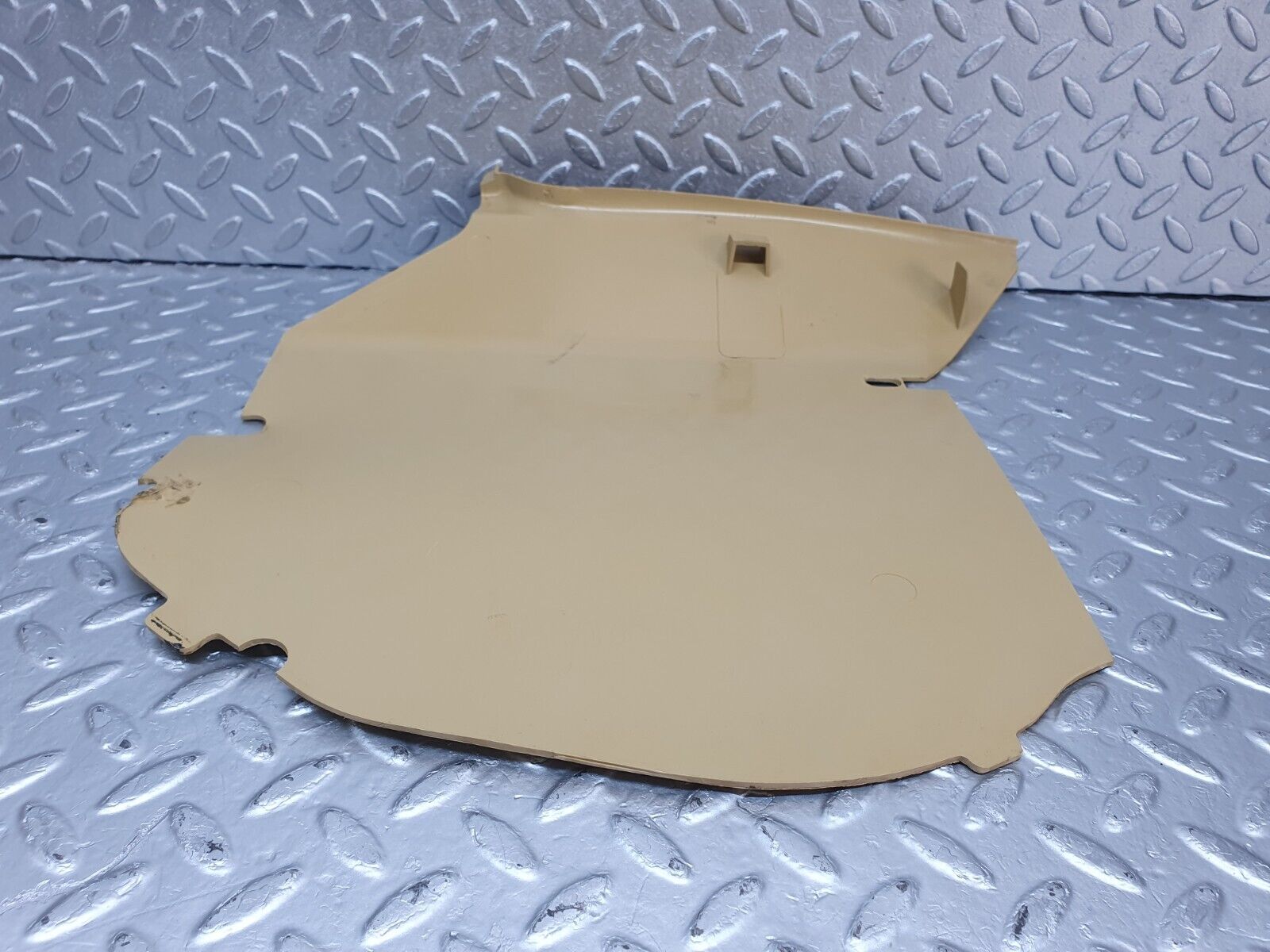 43879 Mercedes-Benz C123 230CE Coupe Front Right Kick Panel Beige 1236881206