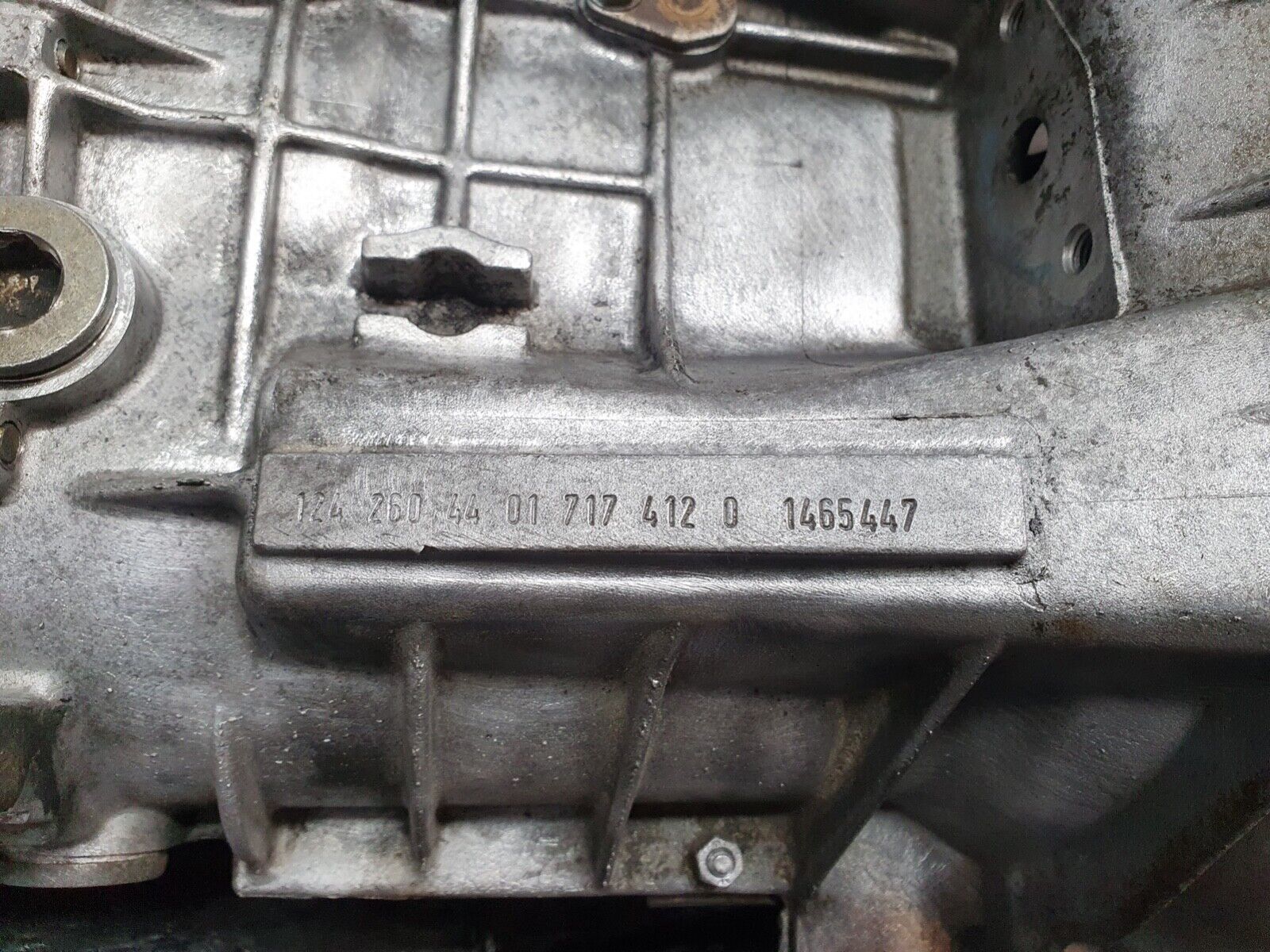 43032 Mercedes-Benz W201 190 Manual Gearbox 5 Speed 717.412 1242610301