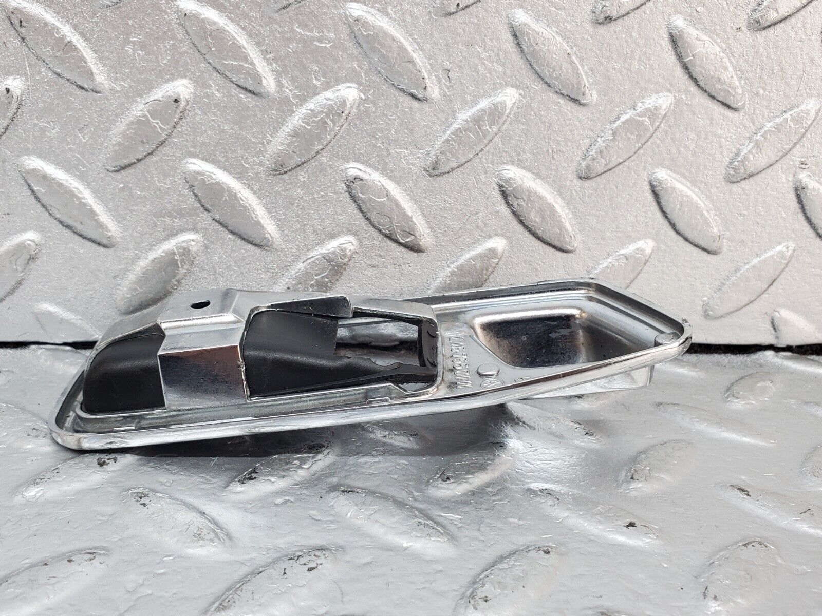 44392 Mercedes-Benz W123 280E Chrome Frame For Door Opener Left 1167660111