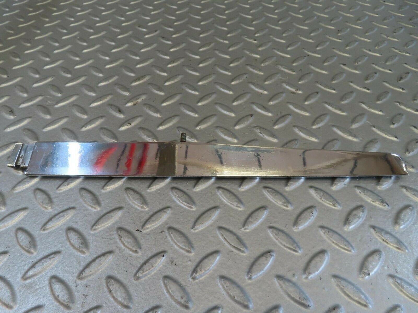 15720 Mercedes-Benz R107 450SL Trunk Chrome Handle Moulding Left 1076901380