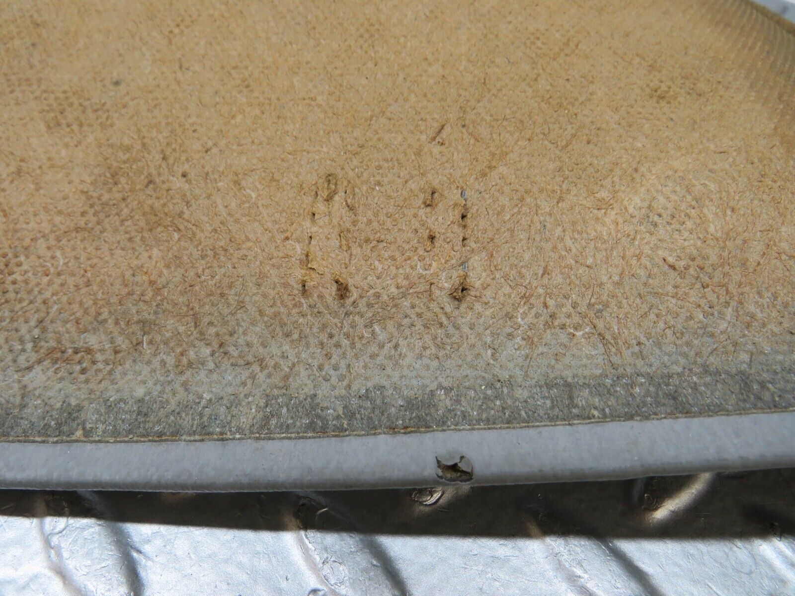 35959 Mercedes-Benz W126 420SE Headlining Roof Panel Rear Grey