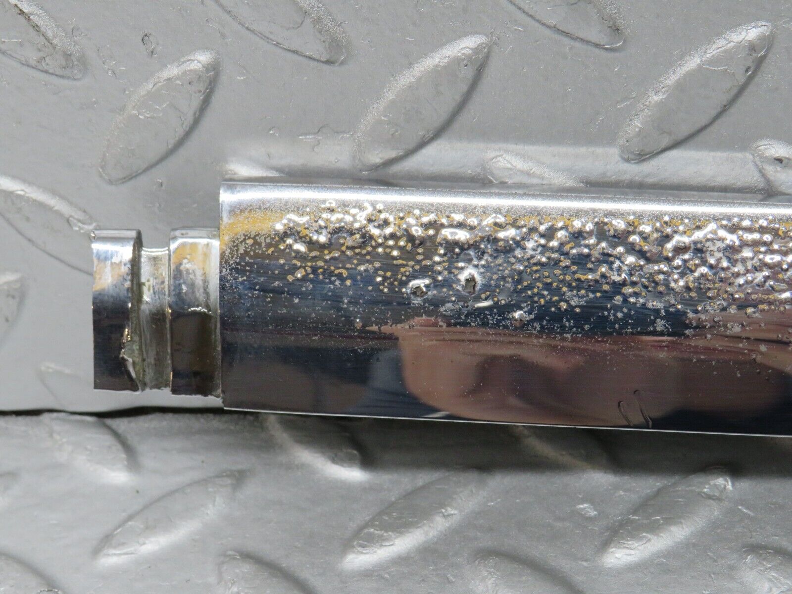 35671 Mercedes-Benz R107 280SL Trunk Chrome Handle Right Side