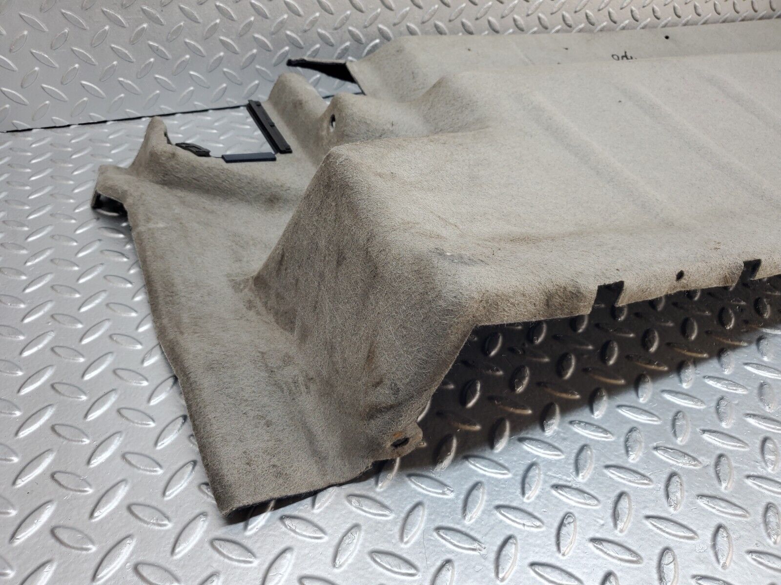 45112 Mercedes-Benz R129 300SL Coupe Fuel Tank Cover Carpet Blue 1296900098